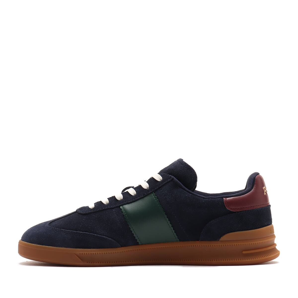 POLO RALPH LAUREN HRT AERA SUEDE NAVY/WINE/FOREST の画像