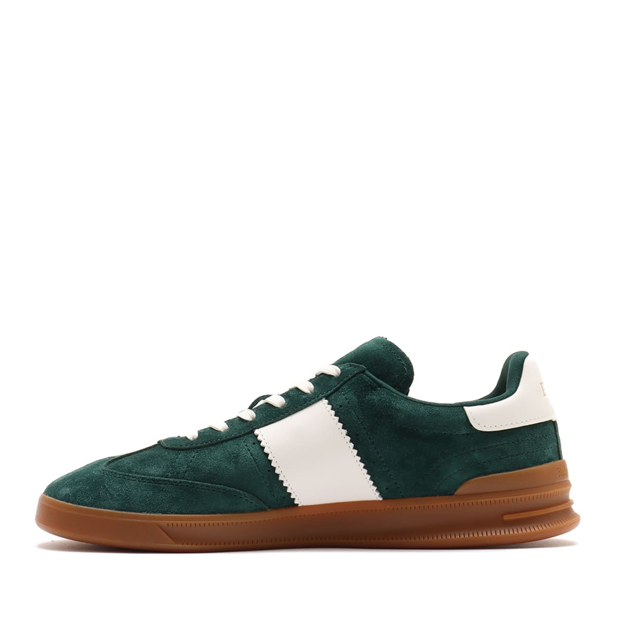 POLO RALPH LAUREN HRT AERA SUEDE FOREST/OFF WHITE の画像
