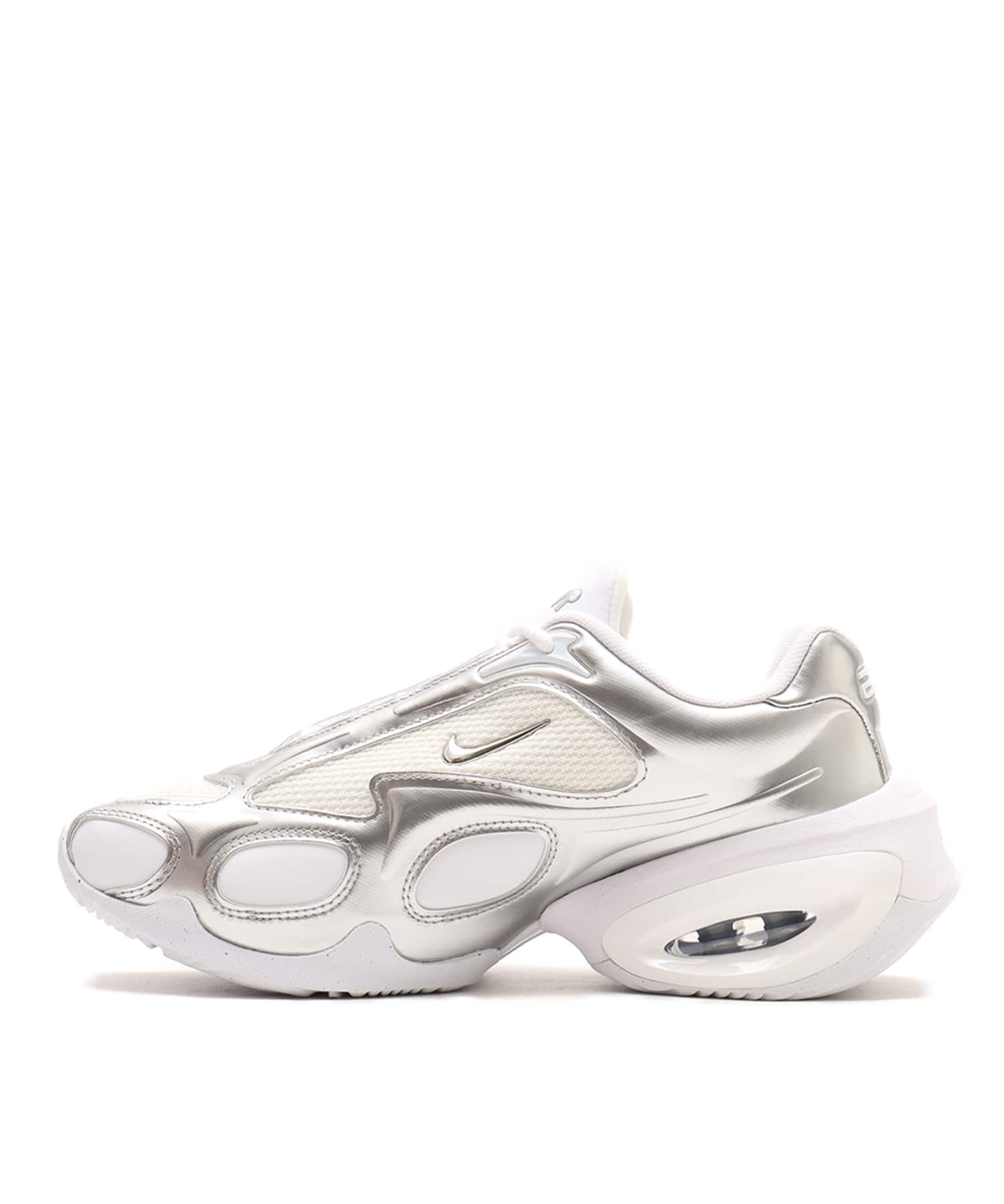 NIKE WMNS AIR MAX MUSE WHITE/METALLIC SILVER-PURE PLATINUMの画像