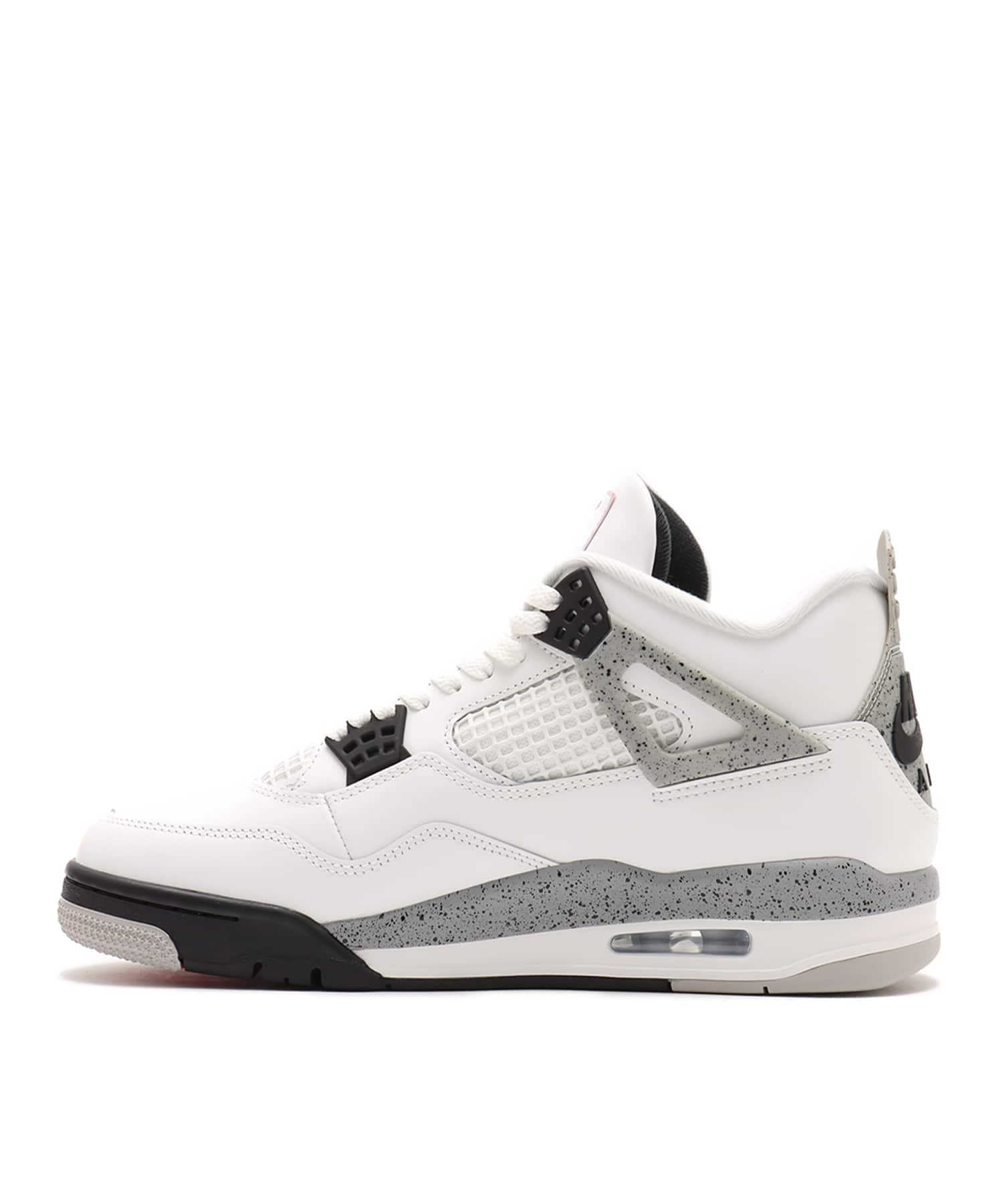 JORDAN BRAND AIR JORDAN 4 RETRO SUMMIT WHITE/FIRE RED-CEMENT GREY-BLACKの画像