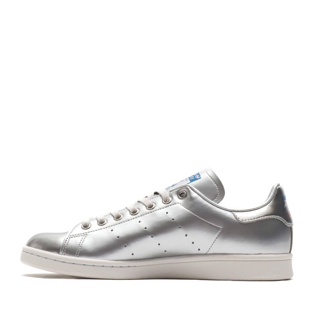 adidas STAN SMITH SILVER METRIC/SILVER METRIC/CRYSTAL ...