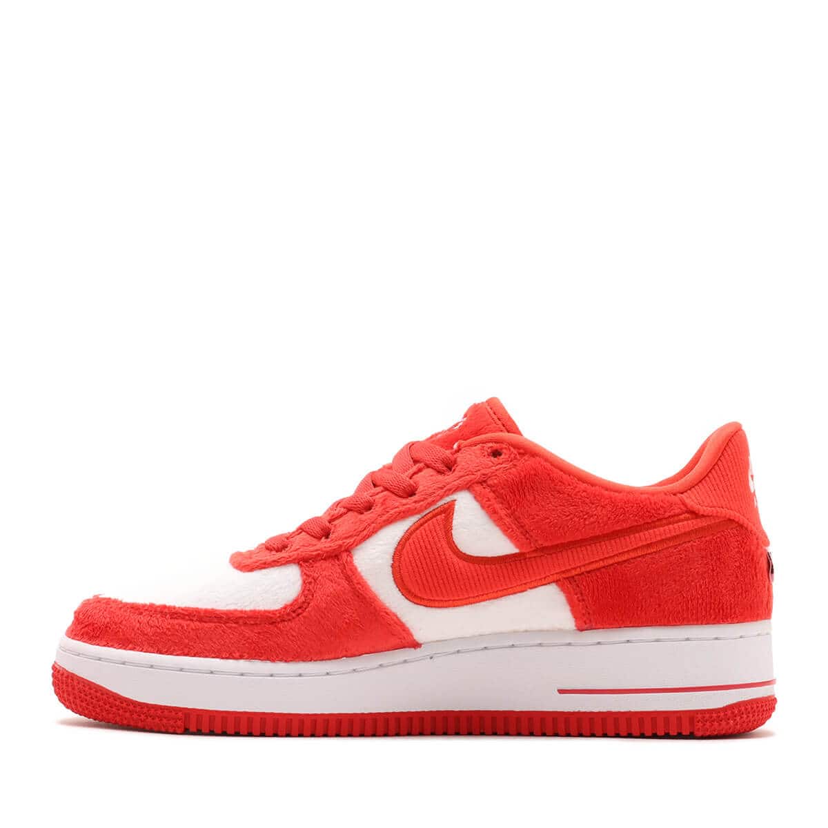 Nike Air Force 1 GS Fire RED/LT CRIMSON-WHITE-PINK Foam - レッド - 24.5cm