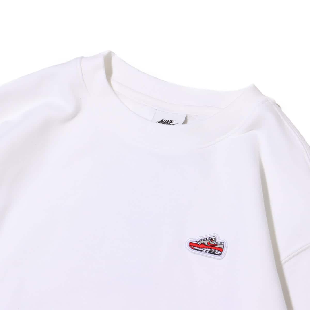 NIKE AS M NSW CRW FT XAM1 WHITE/BLACKの画像