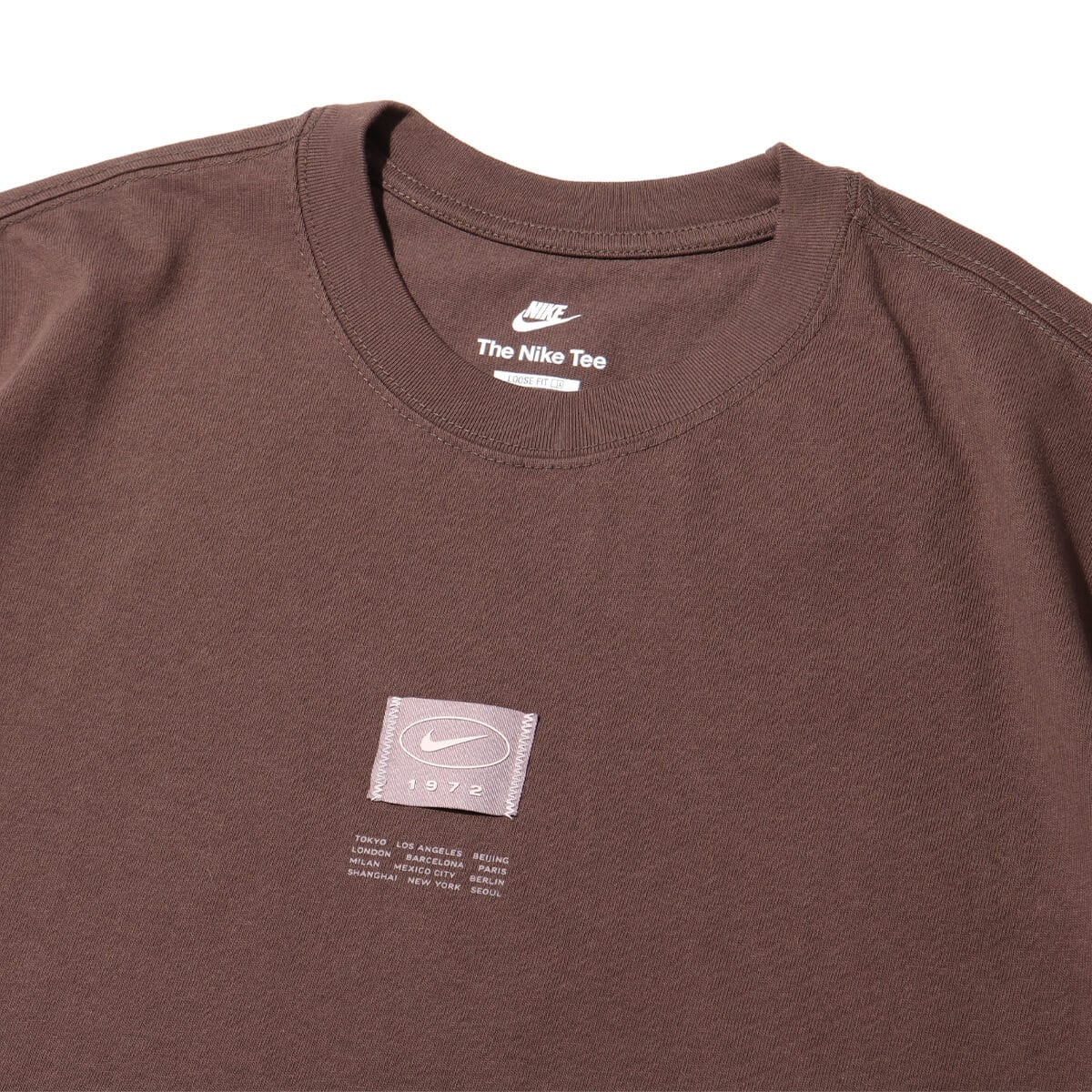 NIKE AS M NSW TEE M90 OC LBR SEGA BAROQUE BROWN の画像