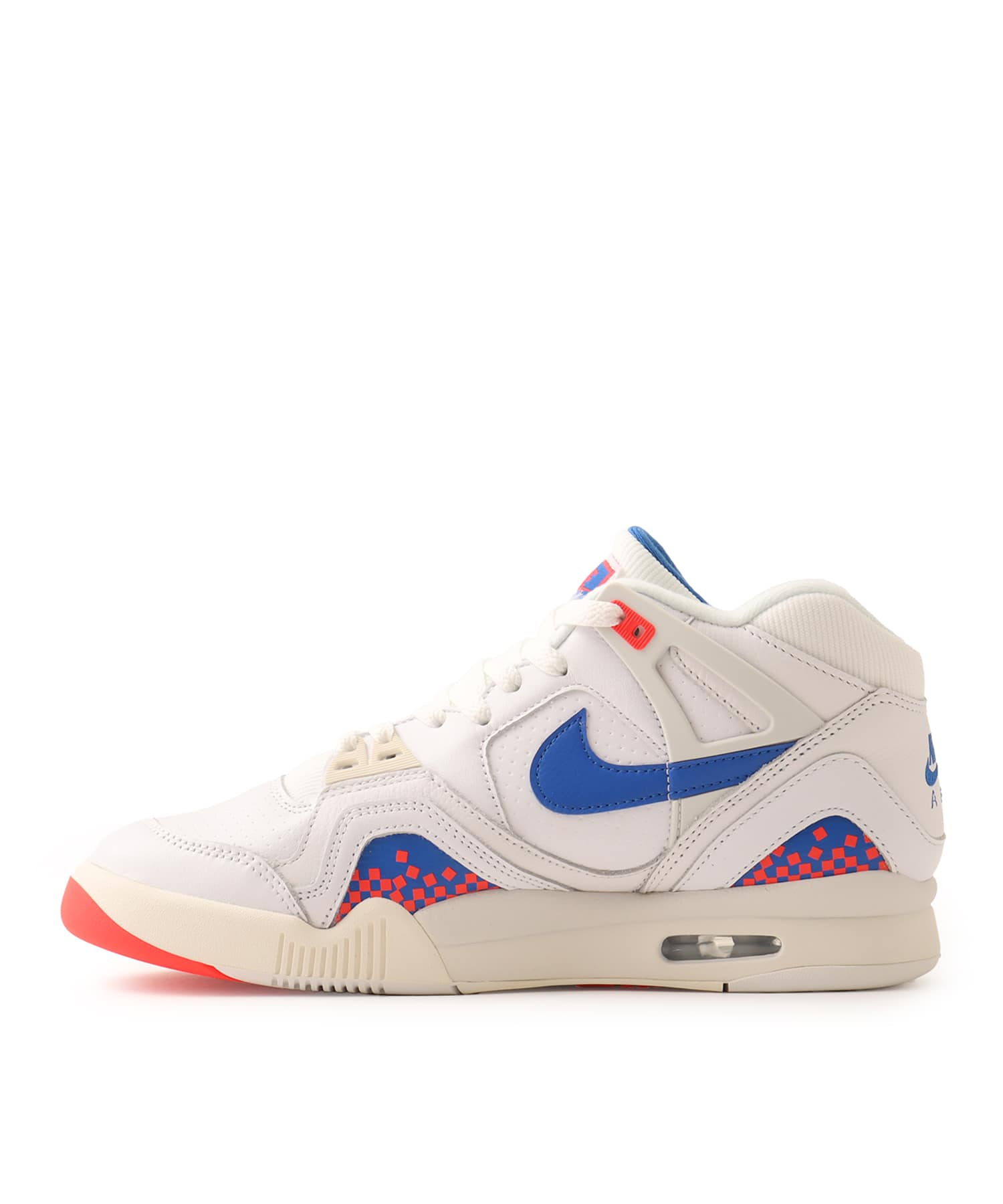 NIKE AIR TECH CHALLENGE II QS WHITE/ROYAL BLUE-LASER CRIMSONの画像