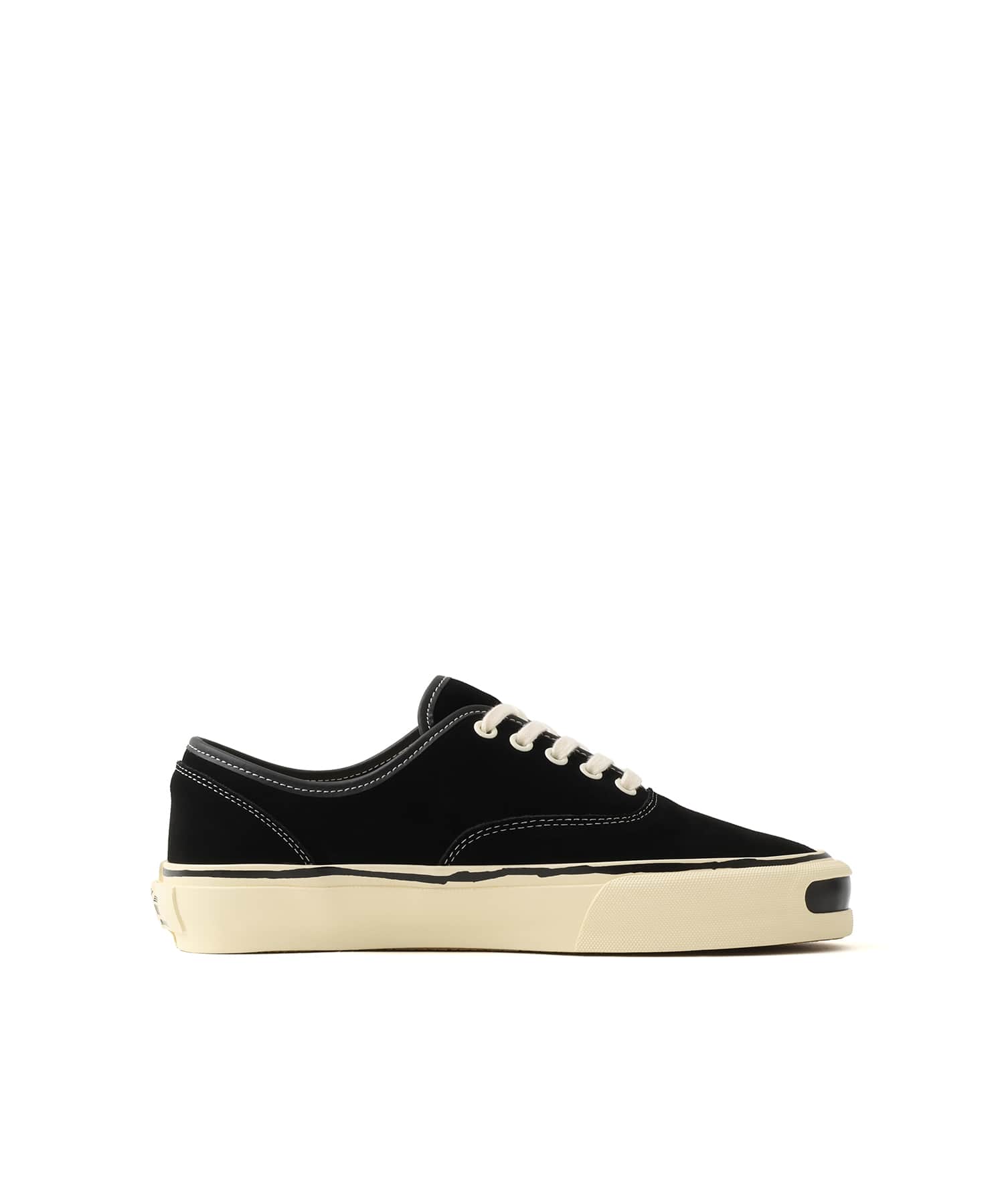 KAMIYA Herc SUEDE SNKR ブラックの画像