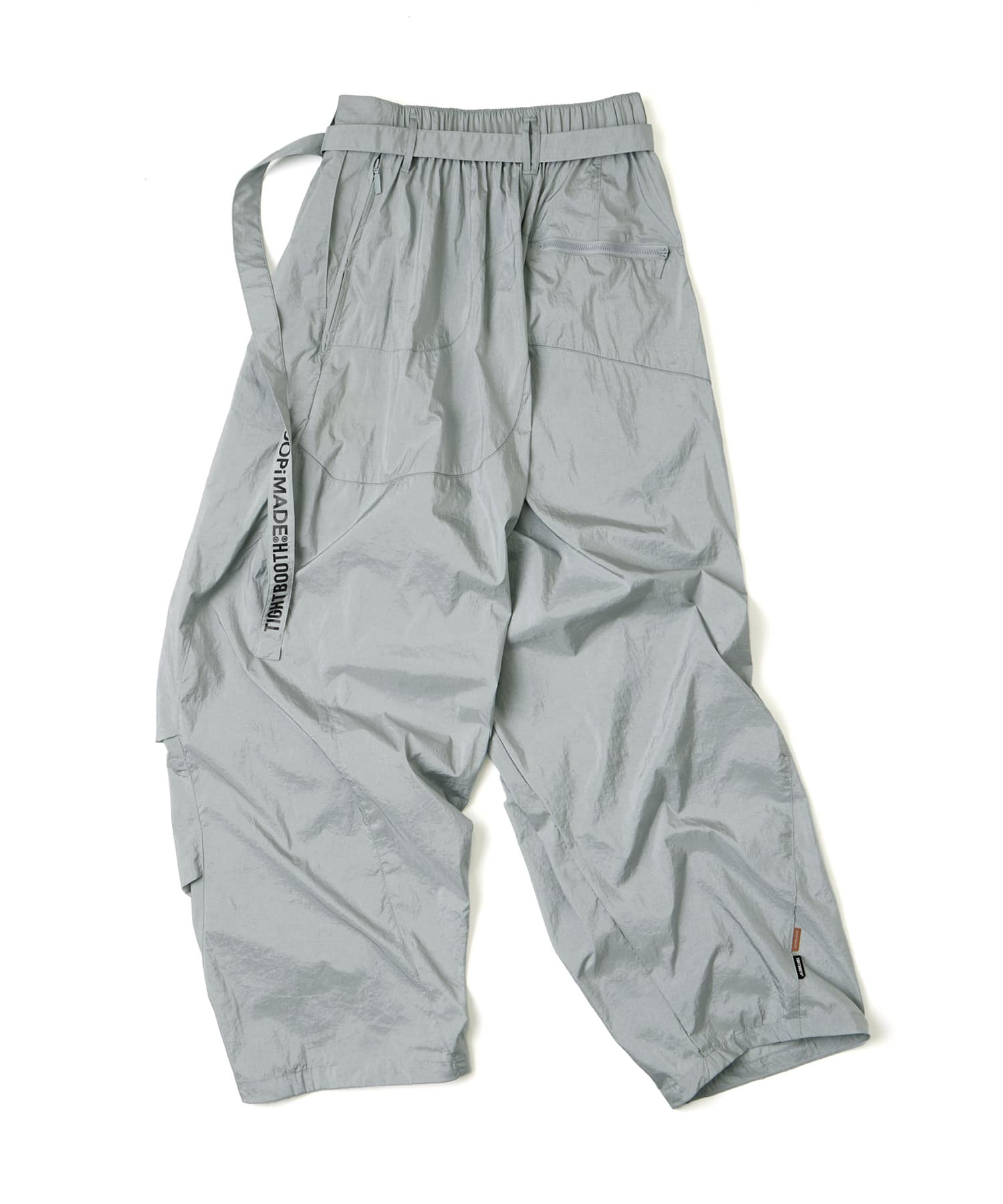 GOOPiMADE x TIGHTBOOTH SP_Strap Baggy Slacks GREYの画像