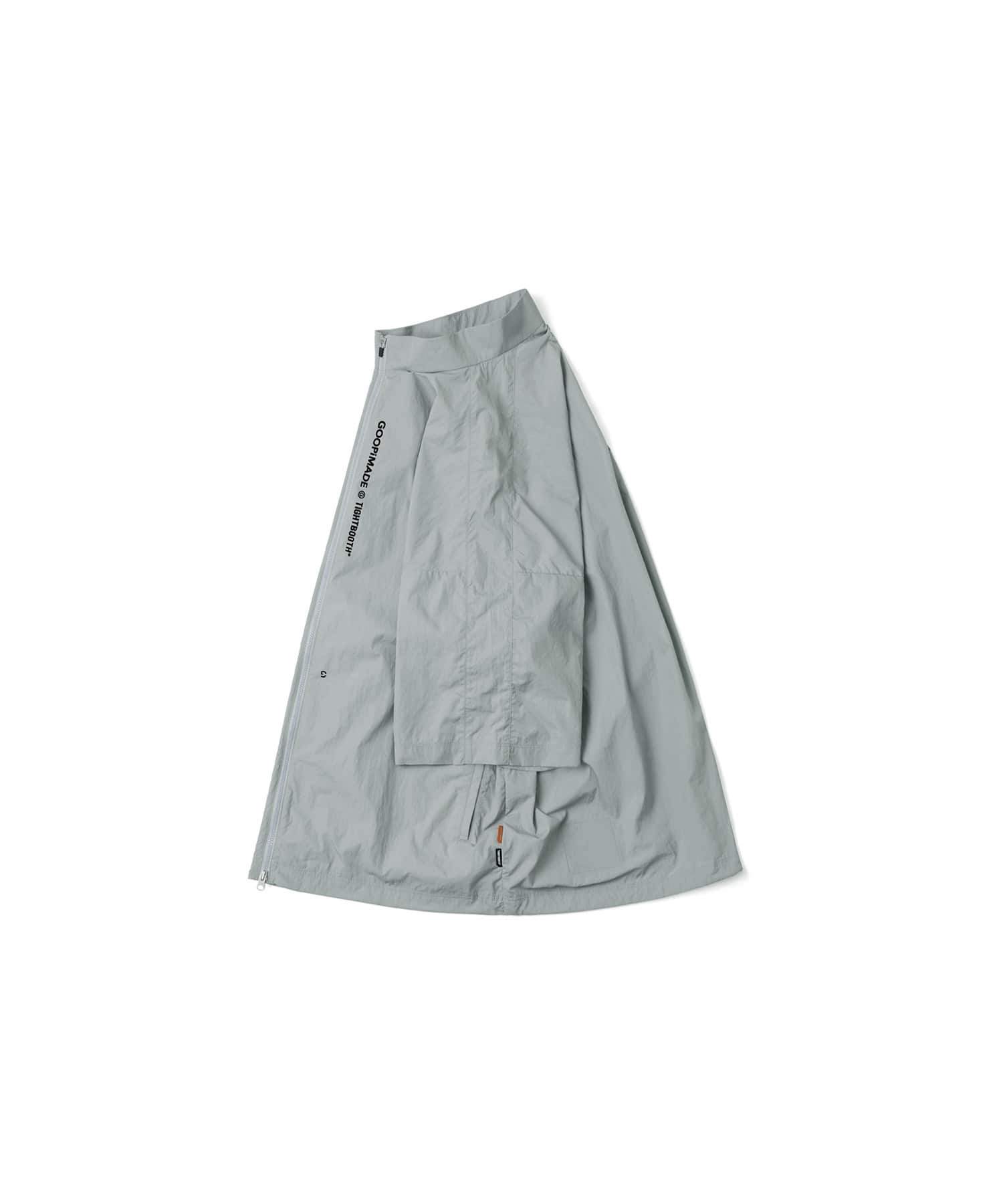 GOOPiMADE x TIGHTBOOTH Tech Uniform Zip Shirt GREYの画像