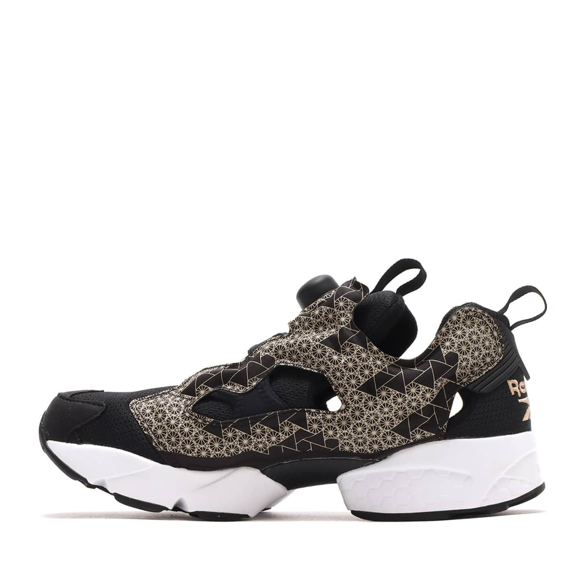 Reebok INSTAPUMP FURY OG EDOKIRIKO BLACK/FOOTWEAR WHITE/GOLDEN 