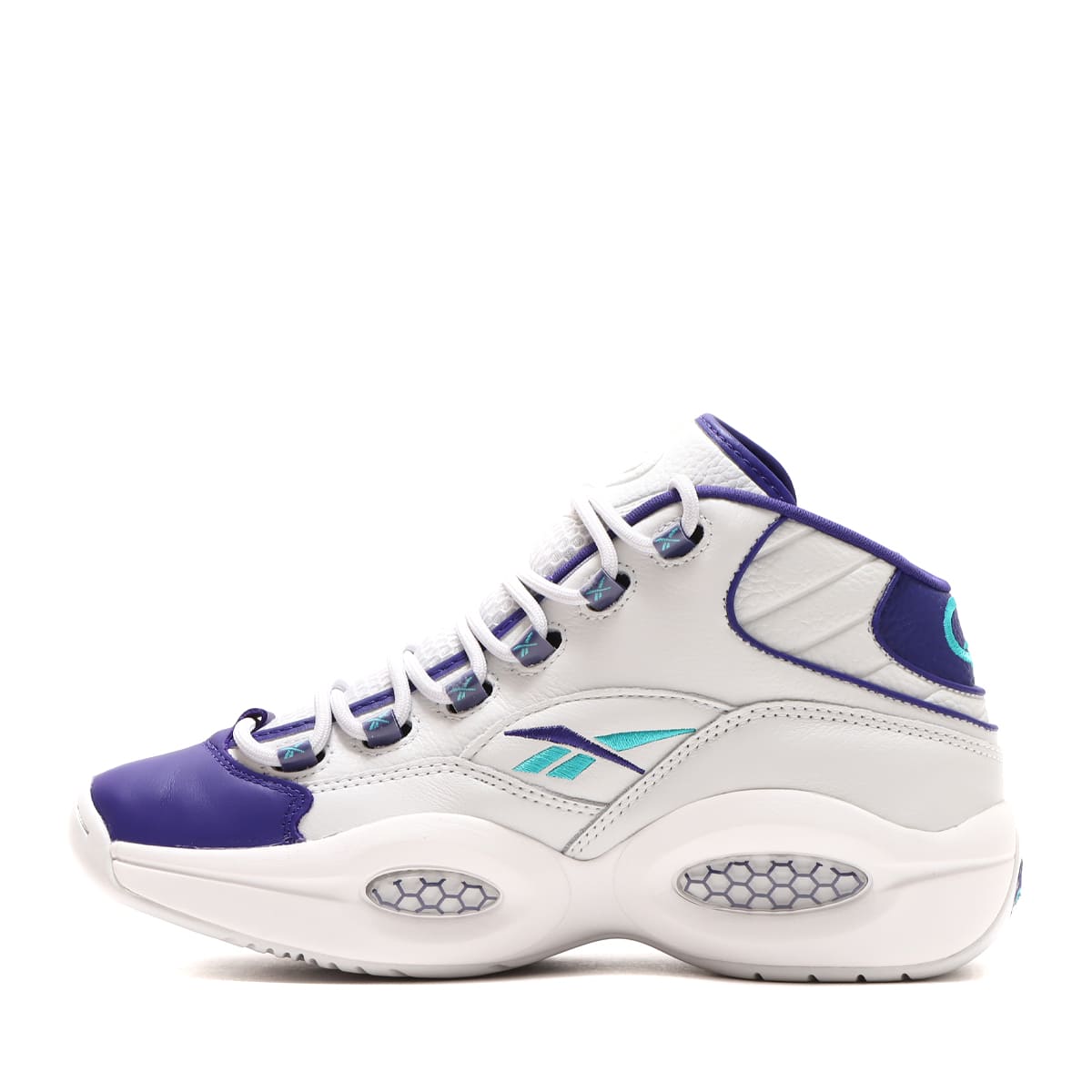 Reebok QUESTION MID COLD GRAY/BOLD PURPLE/CLASSIC TEAL 22FW-S