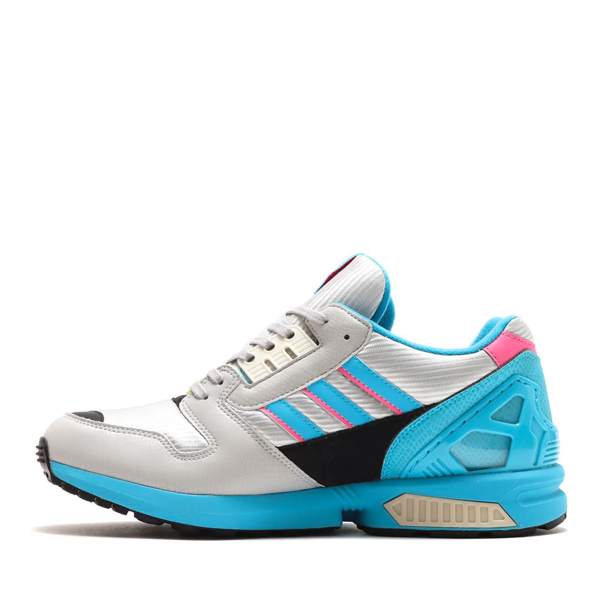 adidas ZX 8000 G-SNK atmos GRAY TWO/SIGNAL CIAN/SOLAR PINK 22SS-S