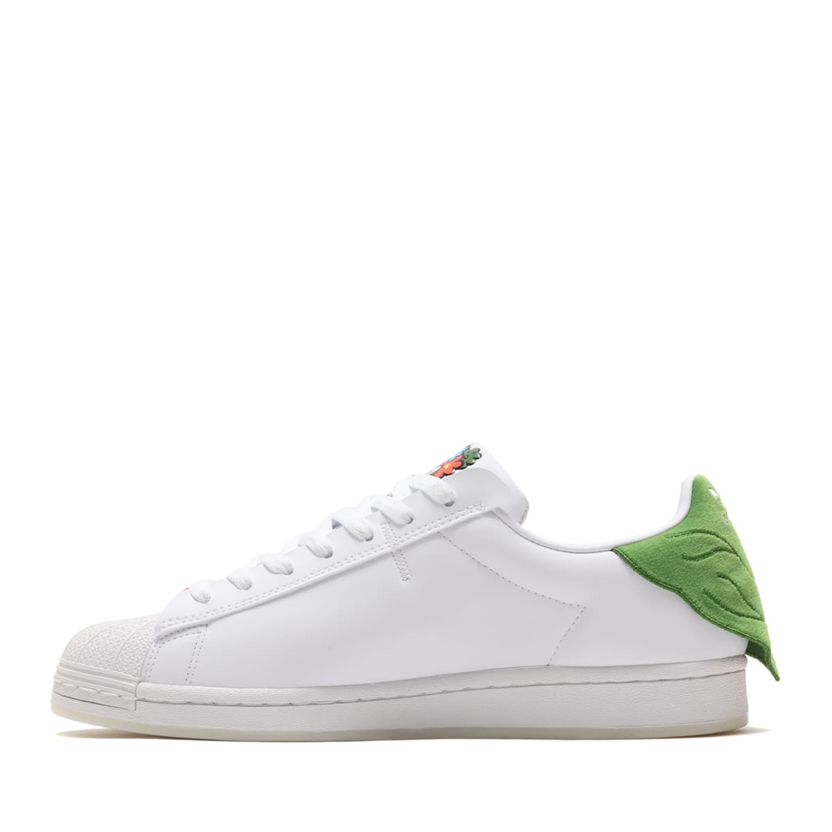 adidas SST FOOTWEAR WHITE/ORANGE TINT/SILVER 21SS-S