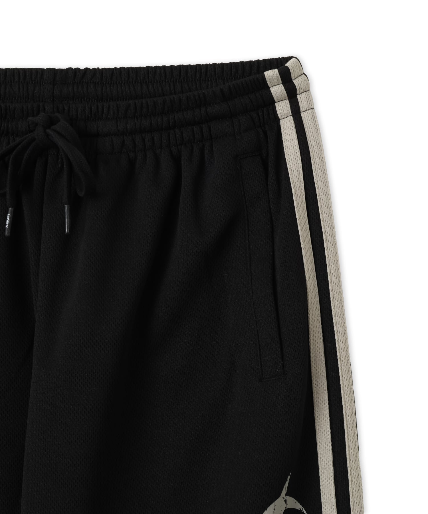 HDEX Giant Fit Mesh Wide Pants Blackの画像