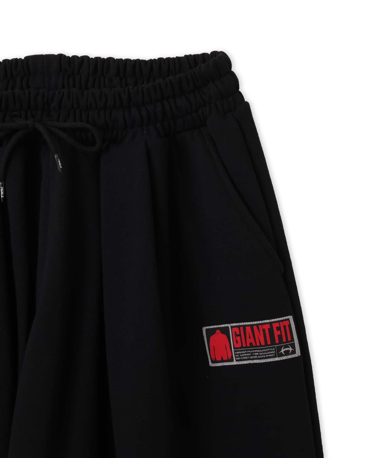 HDEX Giant Fit Sweat Pants Blackの画像