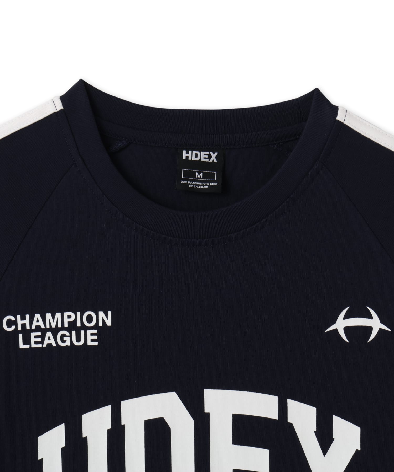 HDEX Side Color Block Short Sleeve Navyの画像