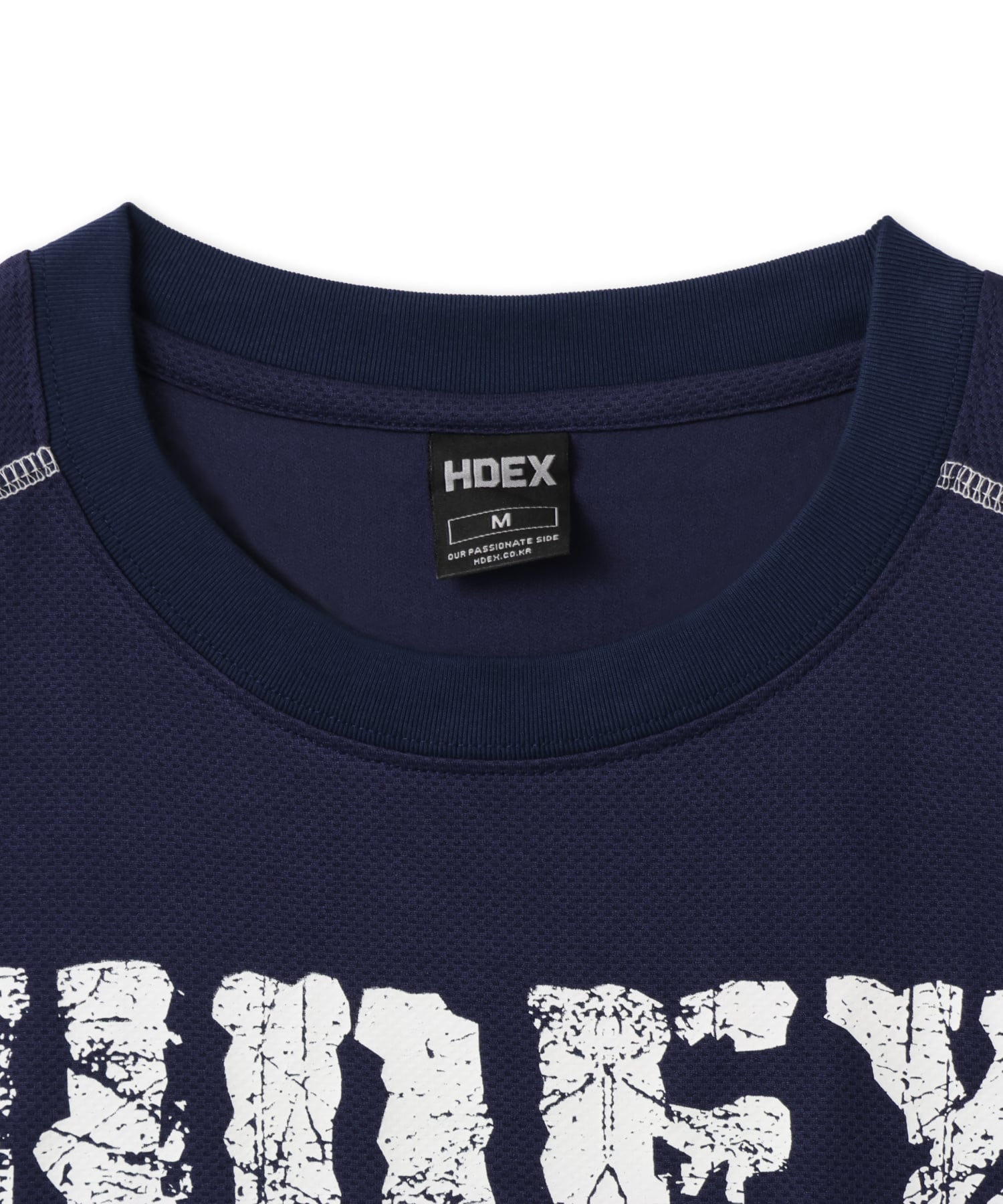 HDEX Giant Fit 85 Mesh Short Sleeve Navyの画像