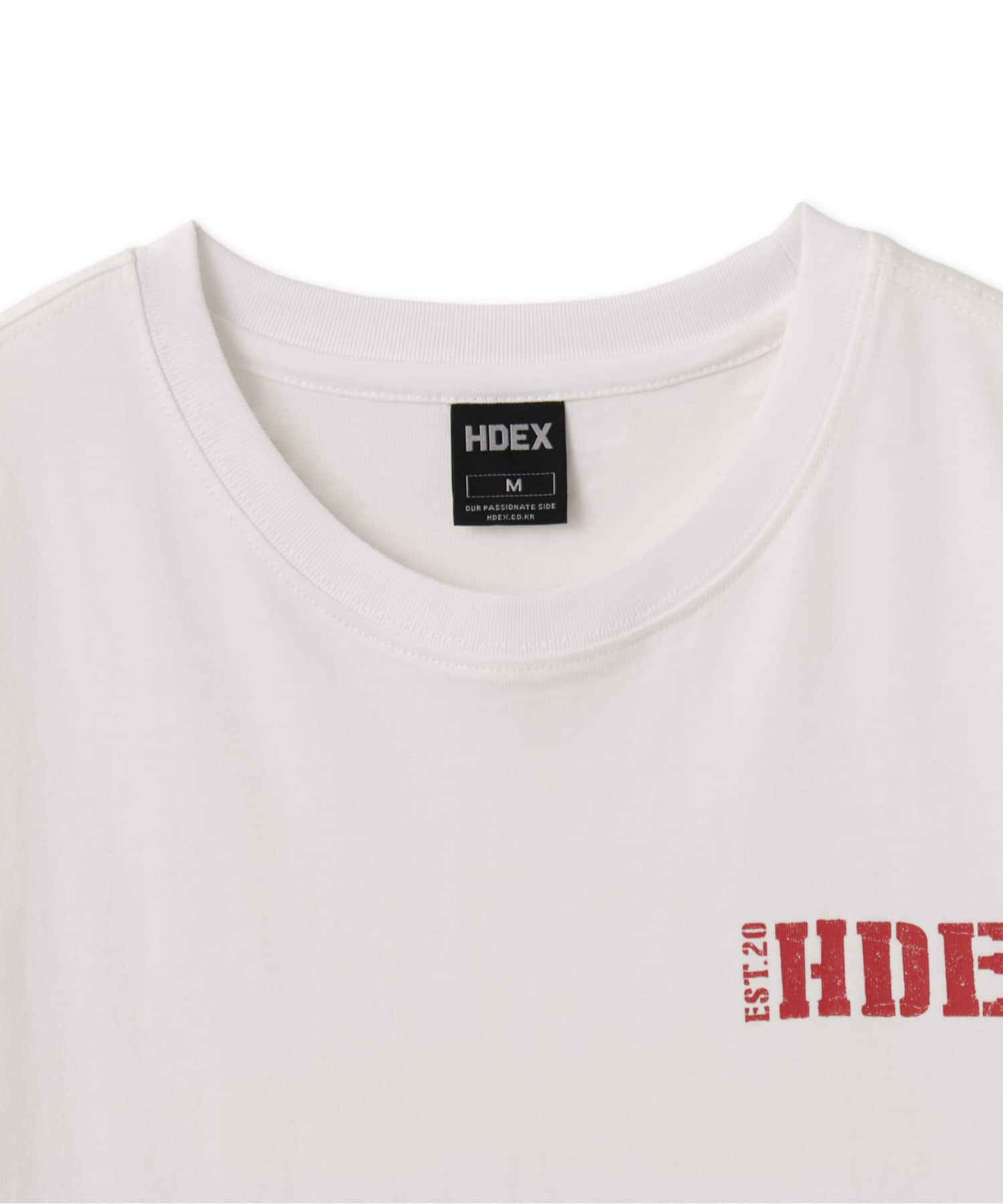 HDEX Core Small Logo Giant Fit Short Sleeve Whiteの画像