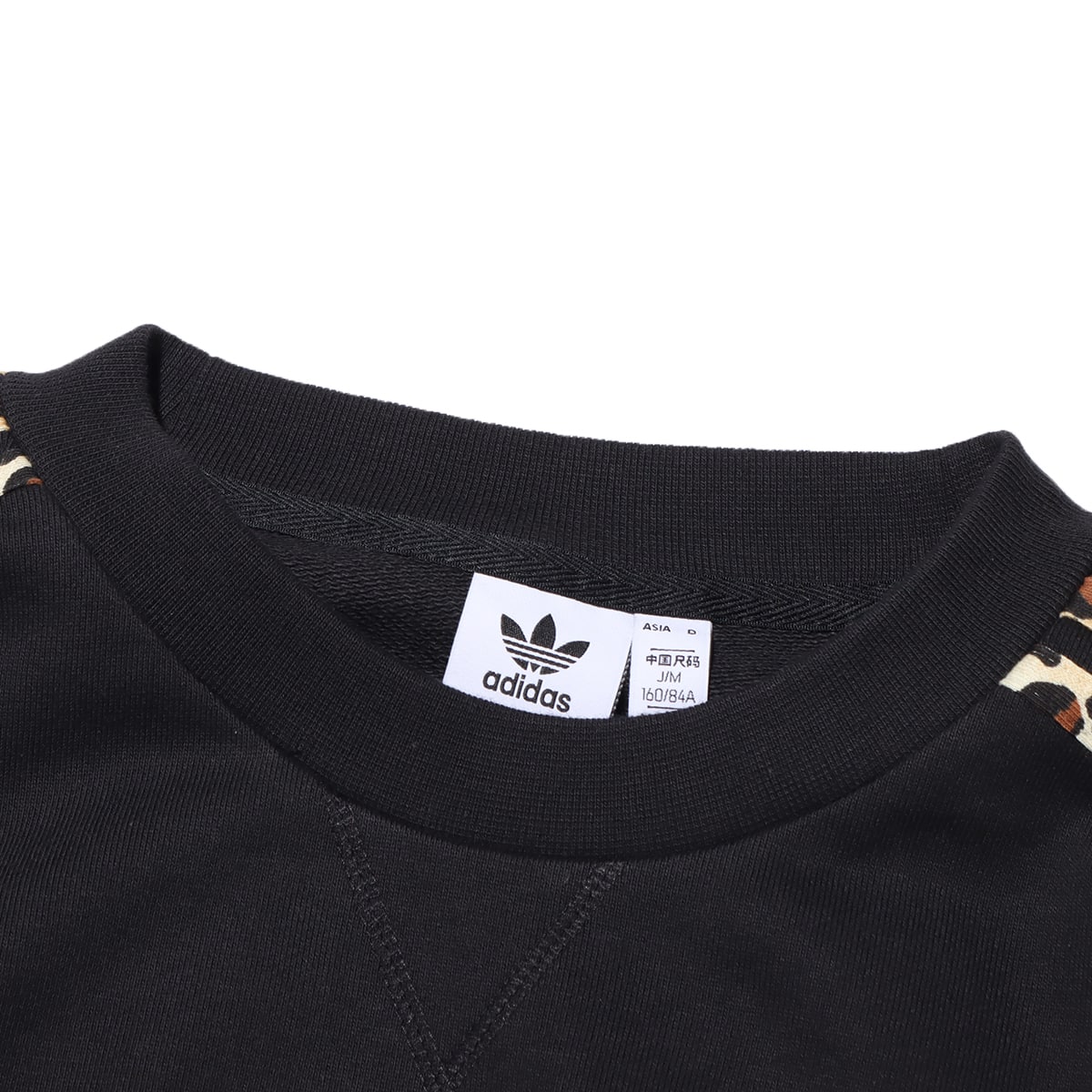 adidas CREW SWEATSHIRT BLACK 21SS-I