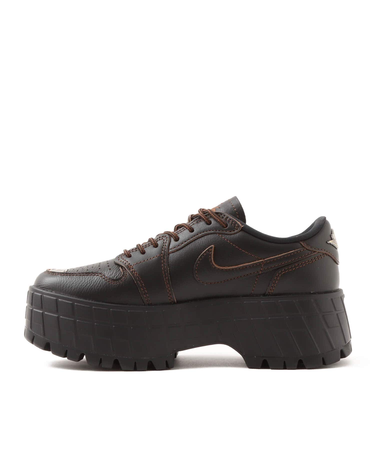 JORDAN BRAND W AIR JORDAN 1 BROOKLYN LOW BLACK/CACAO WOW-BLACKの画像