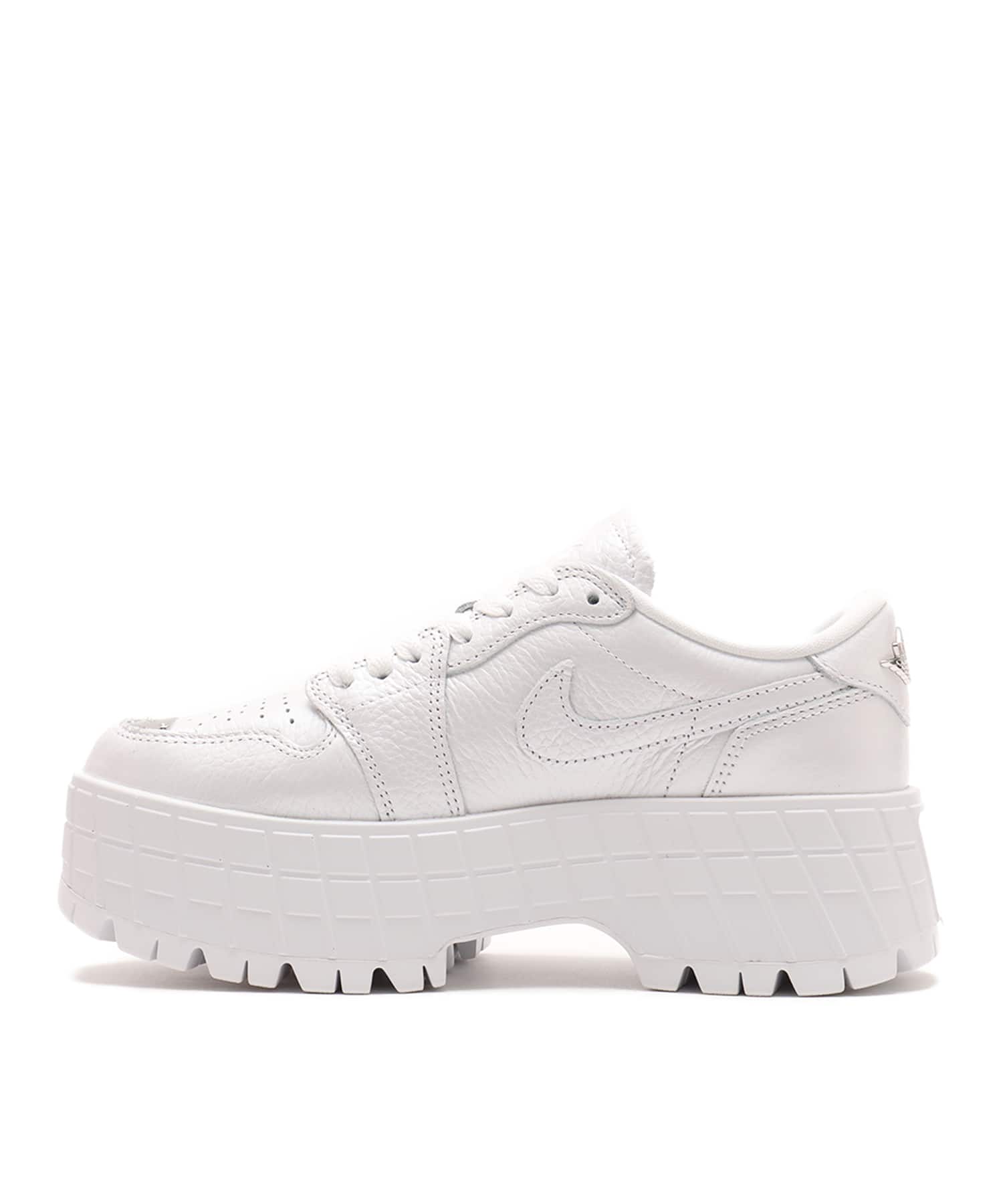 JORDAN BRAND W AIR JORDAN 1 BROOKLYN LOW WHITE/METALLIC SILVERの画像
