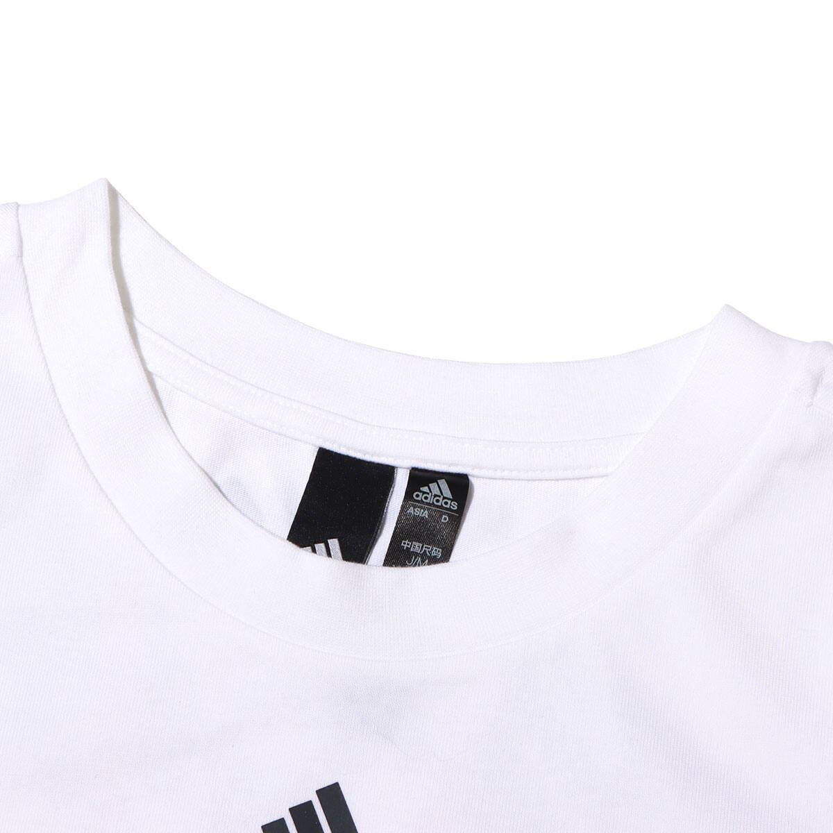 adidas W APXJ クロップドTシャツ WHITE 22SS-S