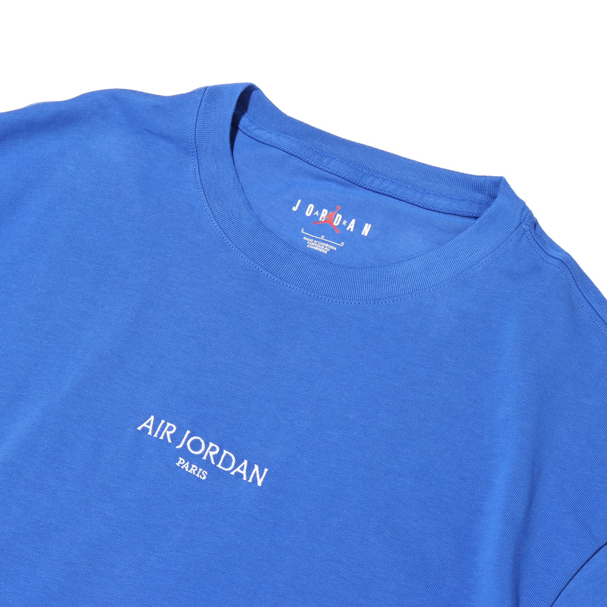 JORDAN BRAND M J AJ WM 85 SS CREW PARIS GAME ROYAL/WHITE の画像