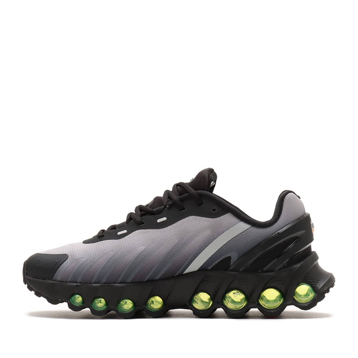 NIKE AIR MAX DN8 (GS) BLACK/VOLT-LT SMOKE GREY-BLACKの画像