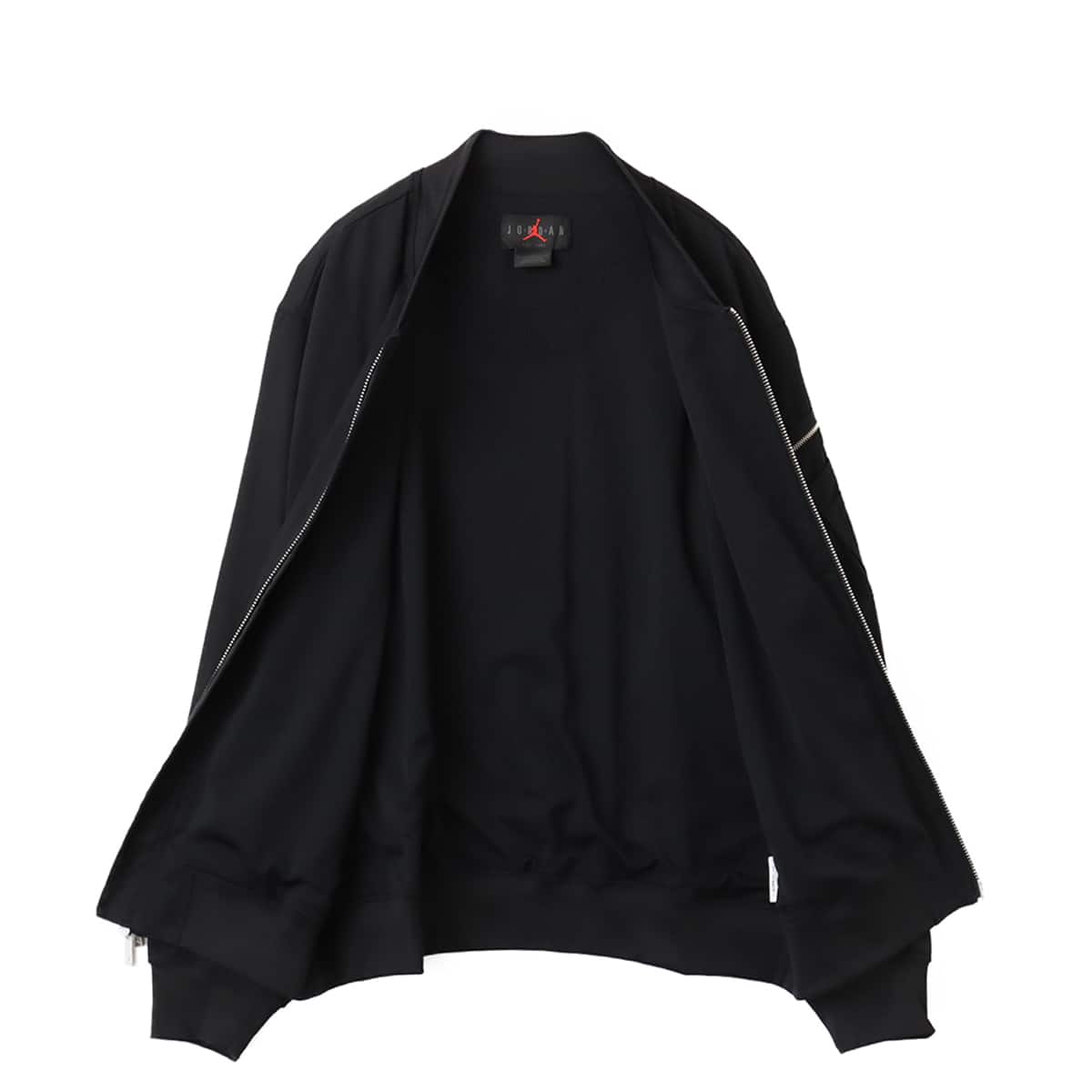 JORDAN BRAND M J ESS STMT LTWT RNGD JKT BLACKの画像