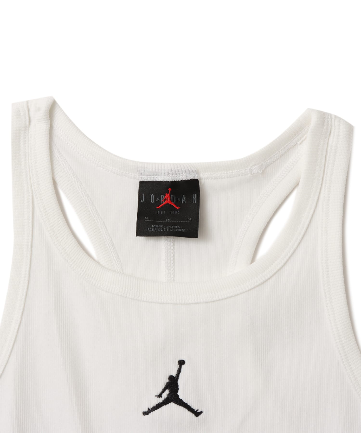 JORDAN BRAND AS W J BRK ESS TANK WHITE/BLACKの画像