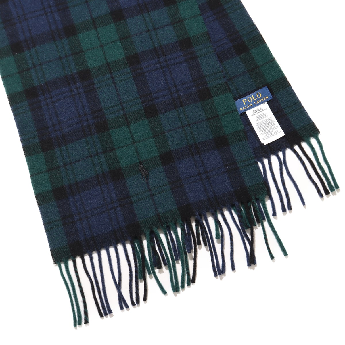 POLO RALPH LAUREN CLSSC PLD SC-SCARF BLACKWATCH の画像