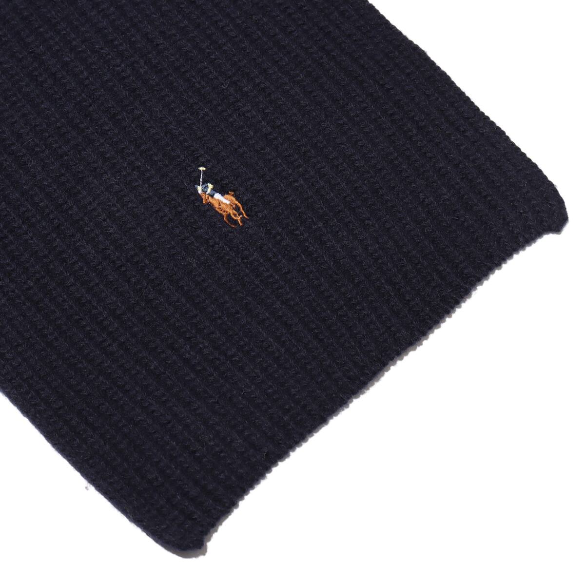 POLO RALPH LAUREN SGNTR KNT SC-SCARF HUNTER NAVYの画像
