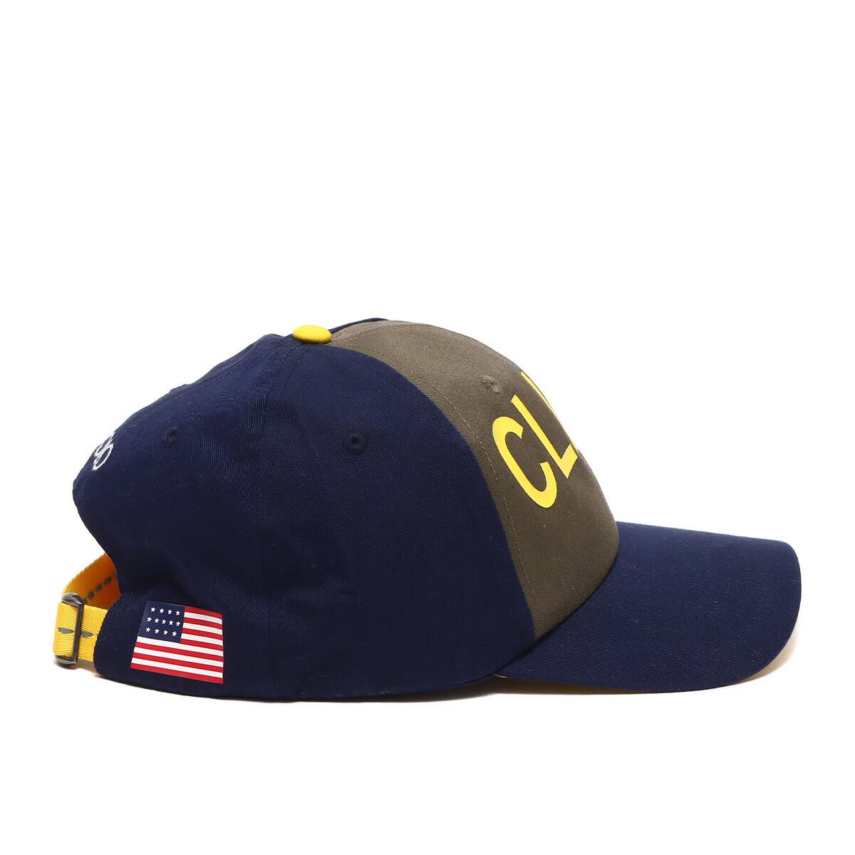 POLO RALPH LAUREN CLS SPRT CAP-HAT NAVY MULTI 18HO-Iの画像