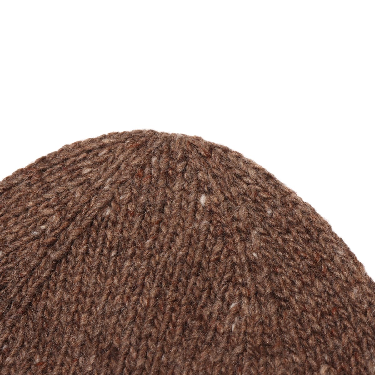 POLO RALPH LAUREN KNT TWD PL BBEANIE DARK BROWN の画像