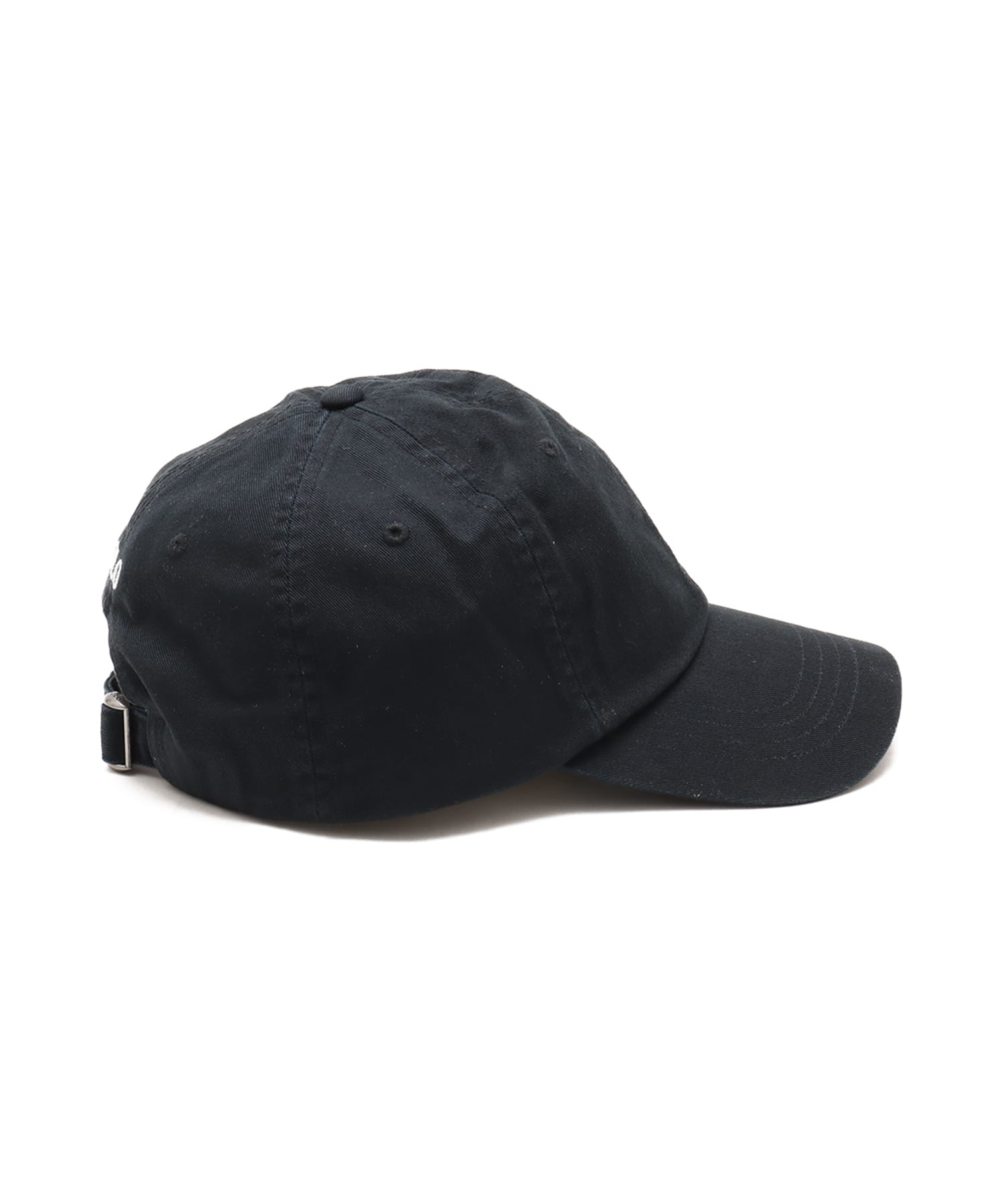 POLO RALPH LAUREN COTTON CHINO BALL CAP POLO BLACK W/WHITE PPの画像
