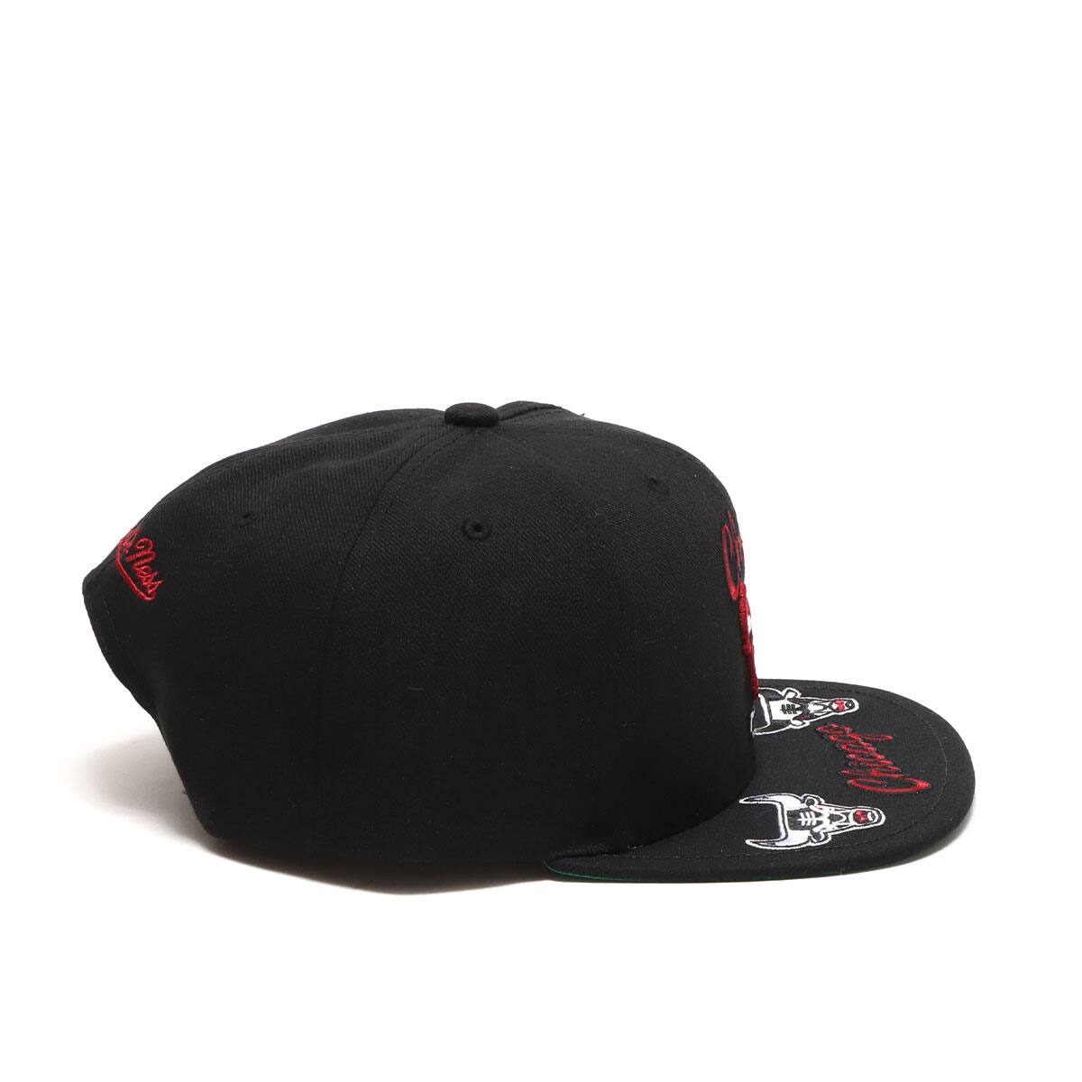 Mitchell & Ness Front Loaded Snapback HWC-CBU CBUBLCK 22SS-Iの画像