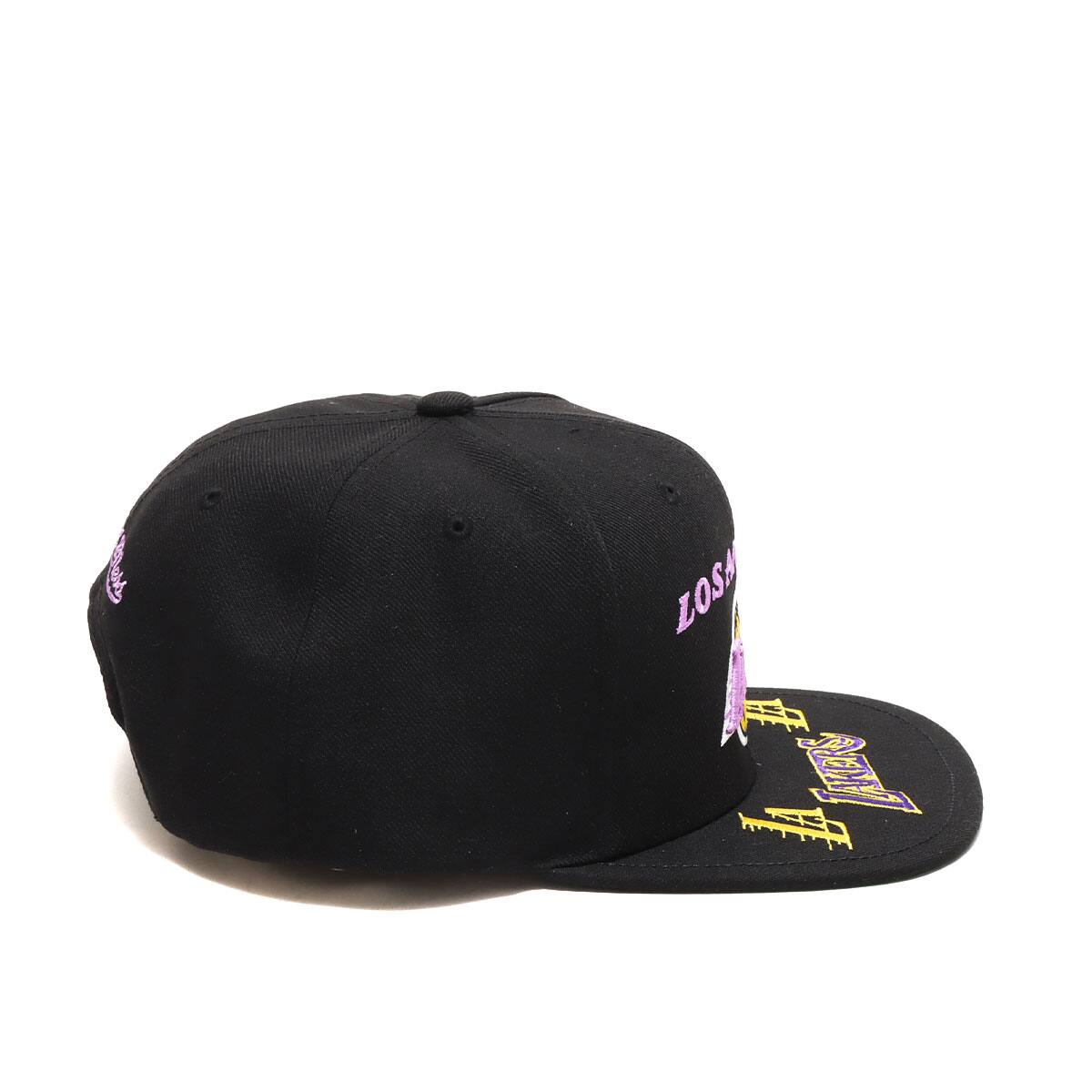 Mitchell & Ness Front Loaded Snapback HWC-LAL LALBLCK 22SS-Iの画像