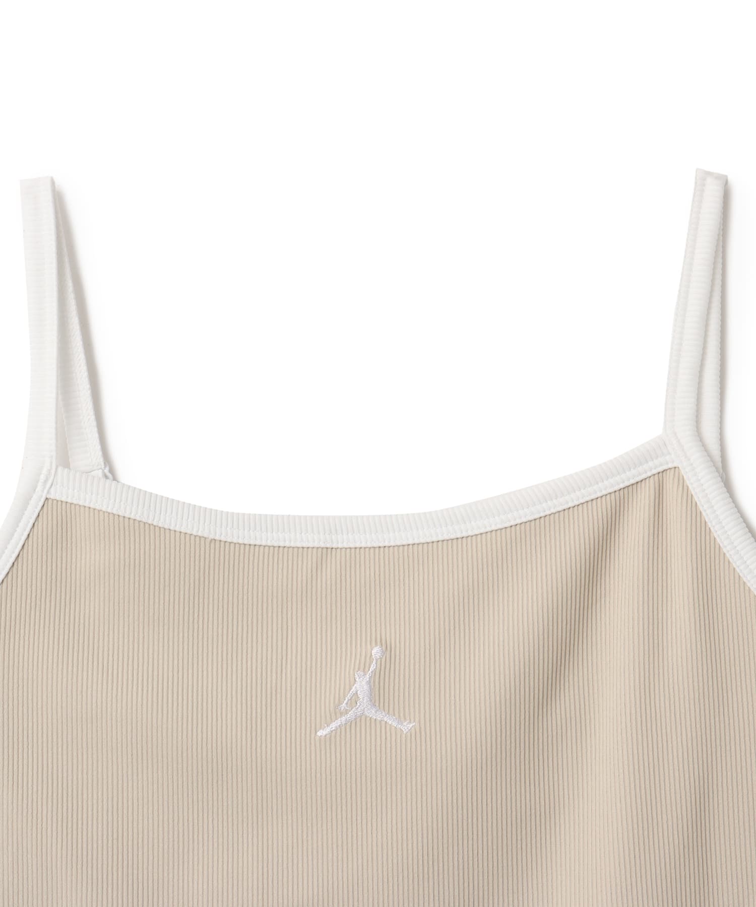 JORDAN BRAND AS W J BRK SLIM TANK DRESS RATTAN/WHITE/WHITEの画像