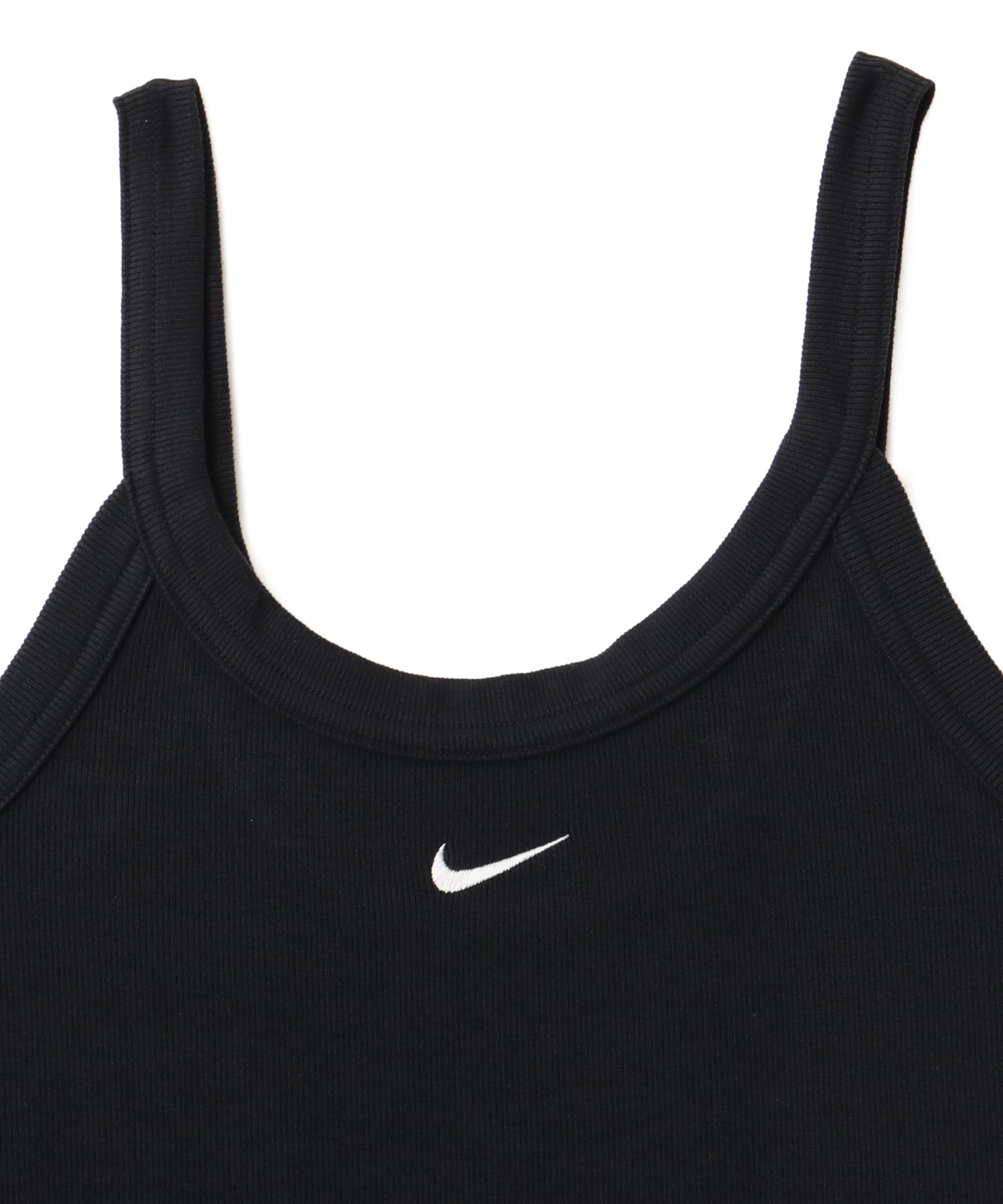 NIKE AS W NSW NK CHLL KNT MRIB TNK BLACK/SAILの画像