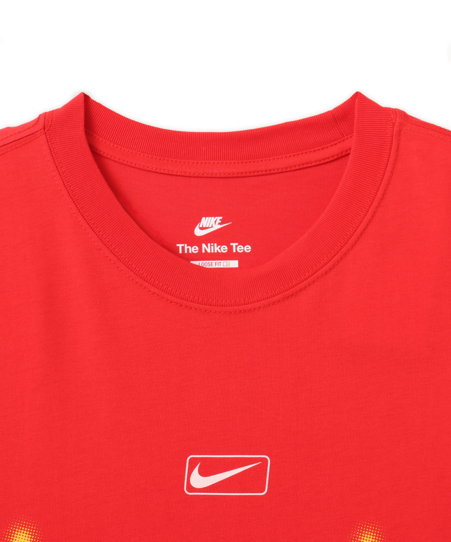 NIKE AS U NSW TEE OC GENDER NEUTRAL UNIVERSITY REDの画像