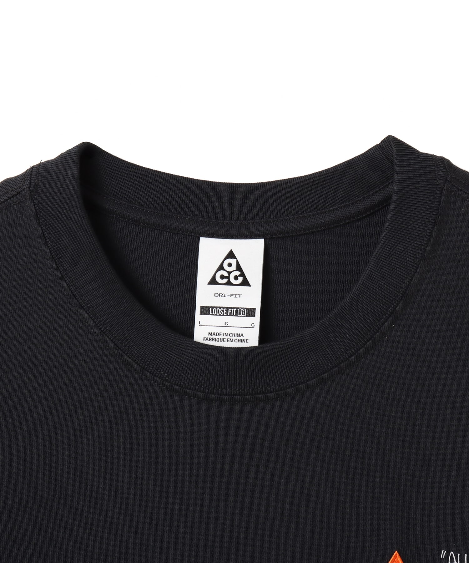 NIKE AS M ACG DF TEE OC GUIDE BLACK（ナイキ ACG DF OC ガイド