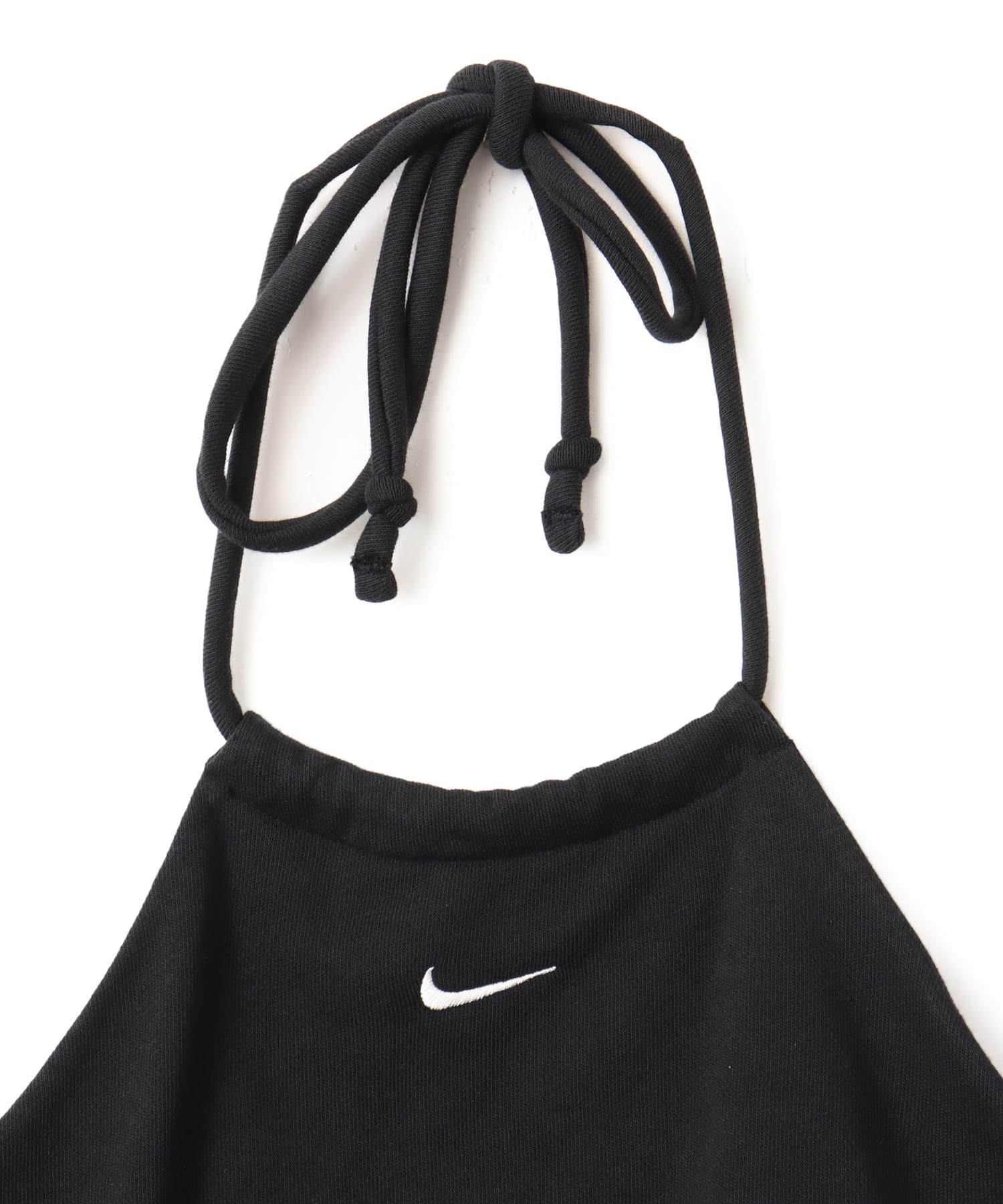 NIKE AS W NSW NK CHLL FT CRP HLTR T BLACK/SAILの画像