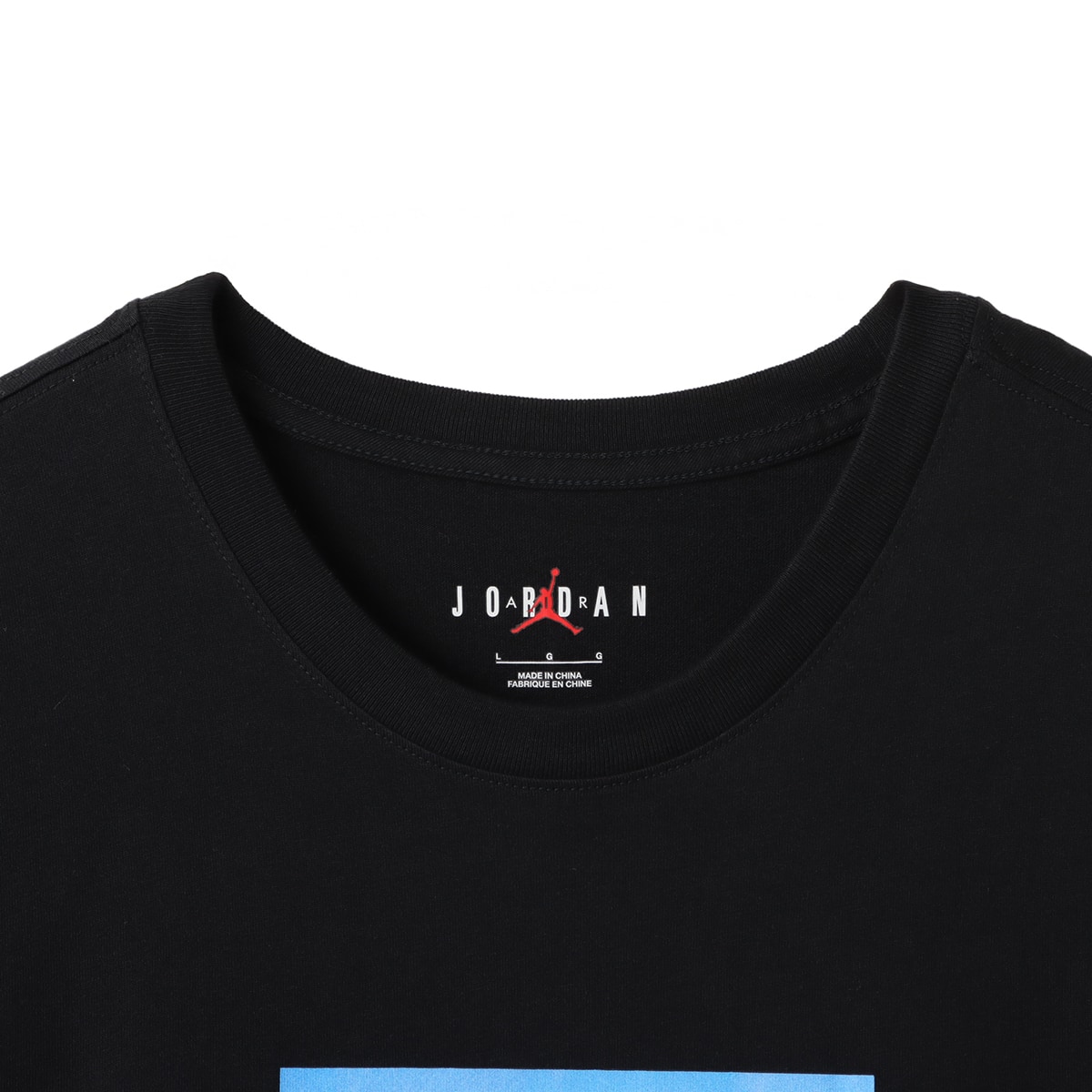 JORDAN BRAND M J BRAND PHOTO SS CREW BLACK/WHITEの画像