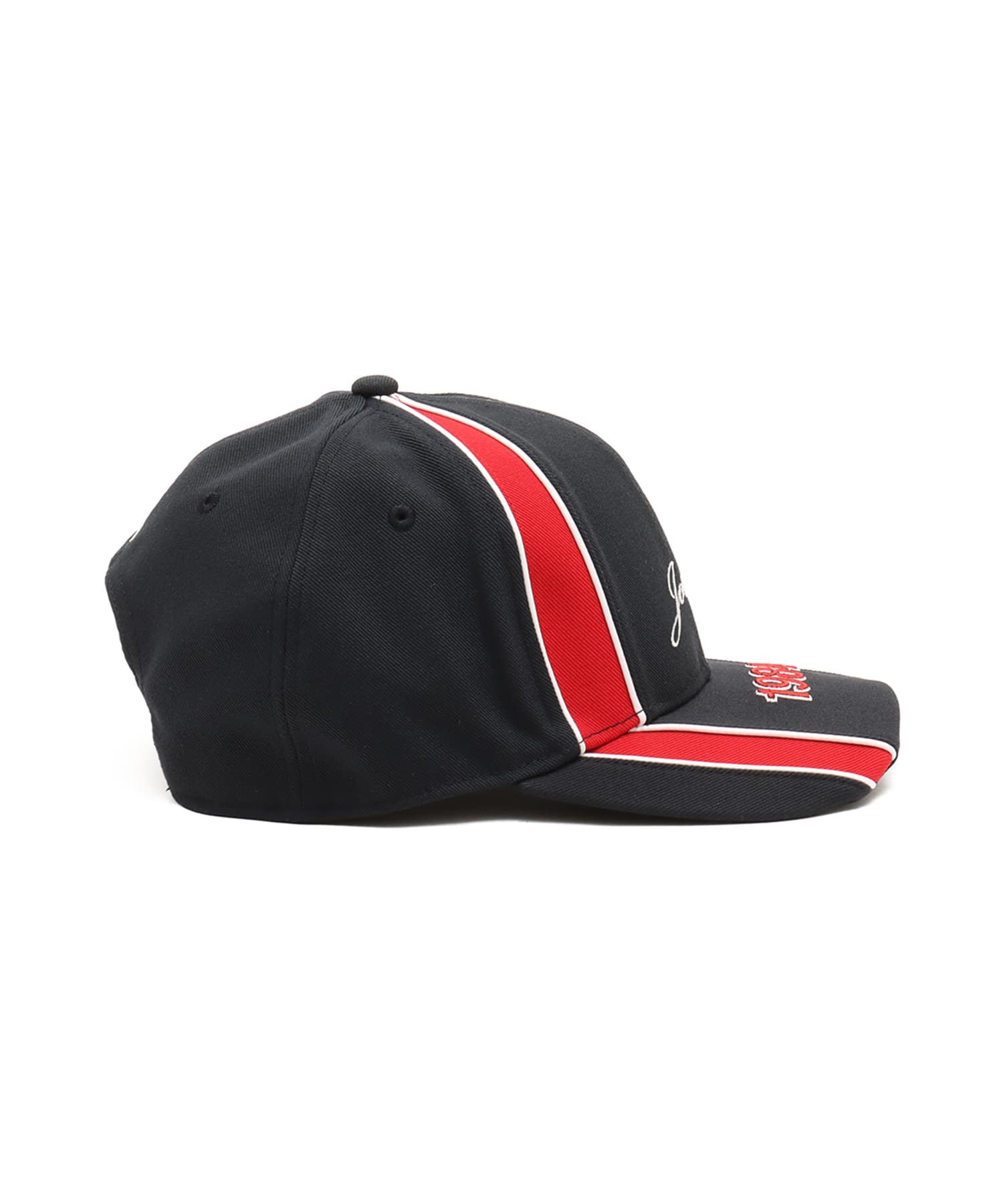 JORDAN BRAND U J OPEN SSNL CAP S CB 84 BLACK/GYM RED/WHITE