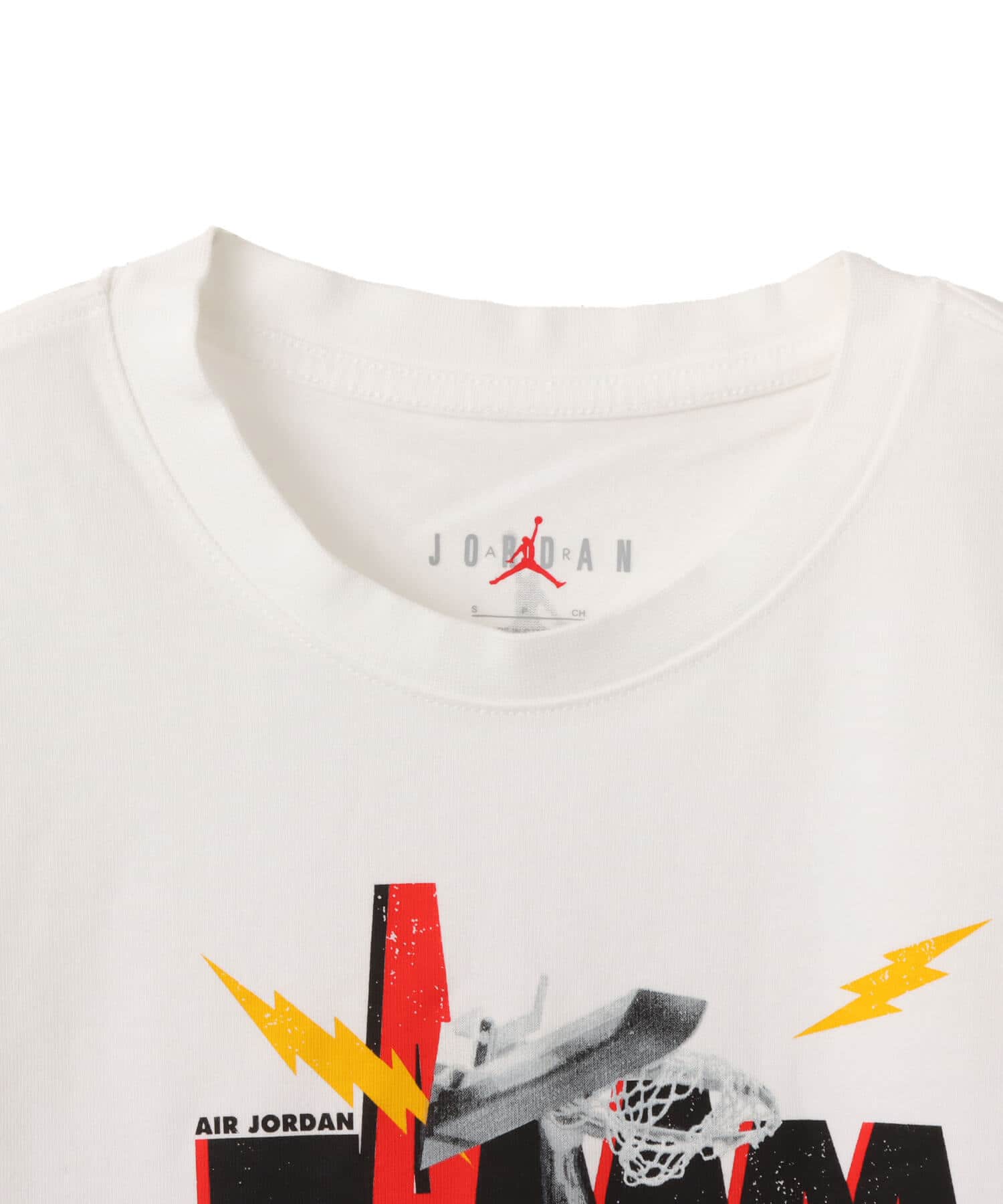 JORDAN BRAND M J BRAND JAM 85 SS CREW WHITE/BLACKの画像