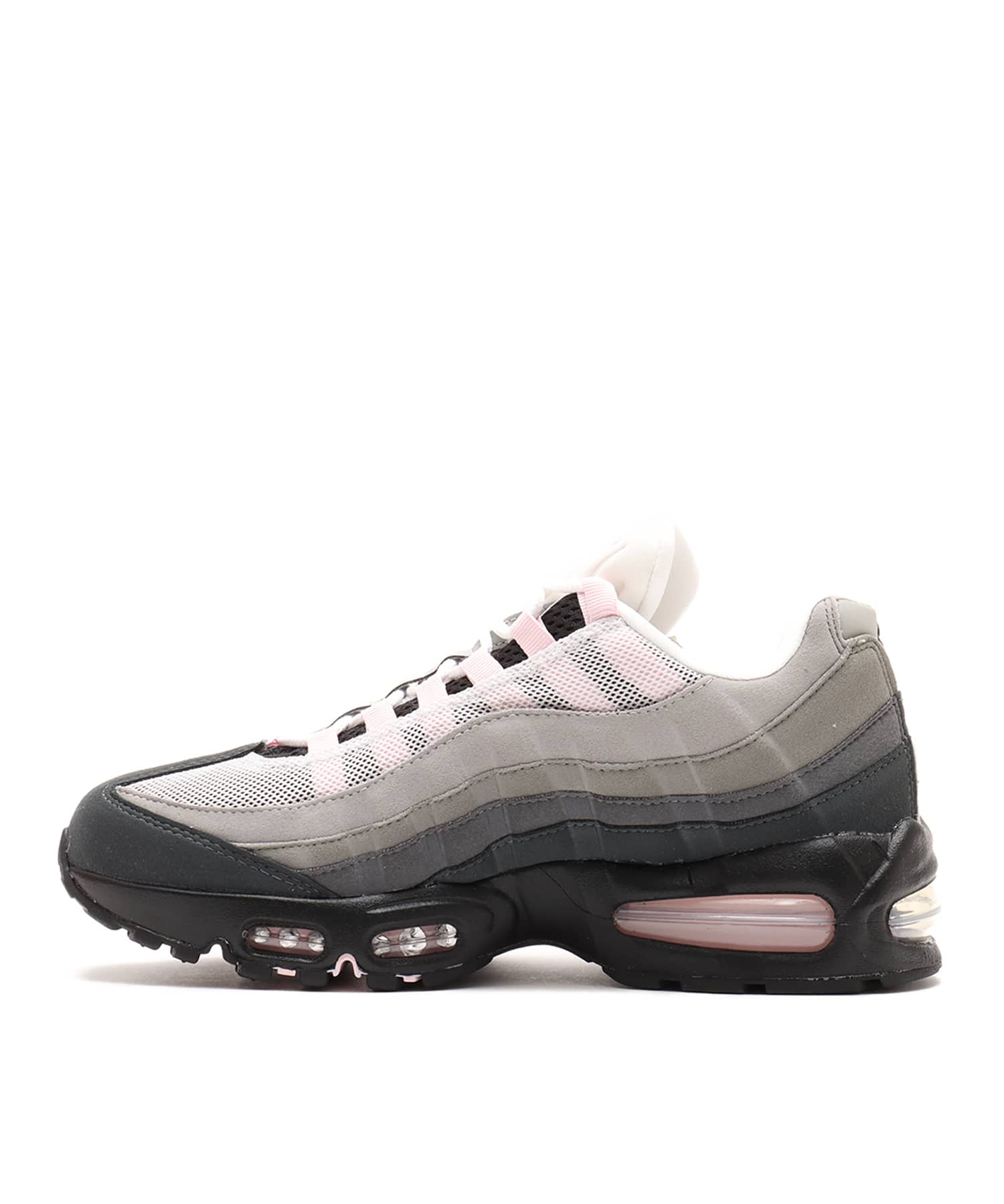 NIKE W AIR MAX 95 OG BLACK/PINK FOAM-WHITE-REFLECT SILVERの画像
