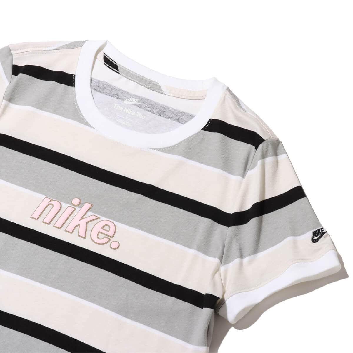 NIKE AS W NSW RINGER TEE OPP1 PHANTOM/WHITE/BLACK の画像