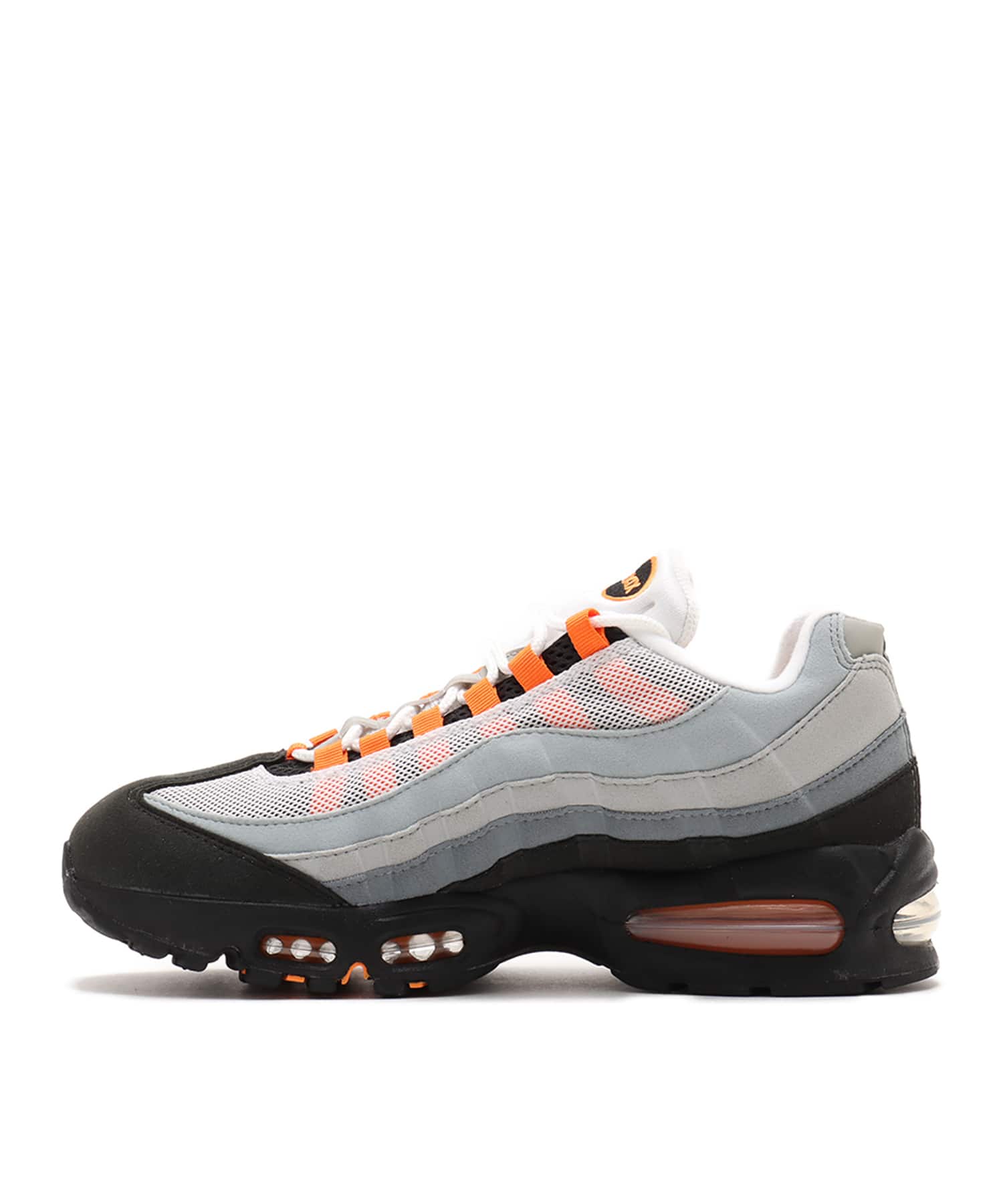 NIKE AIR MAX 95 OG BLACK/BRIGHT MANDARIN-COOL GREY-WHITEの画像