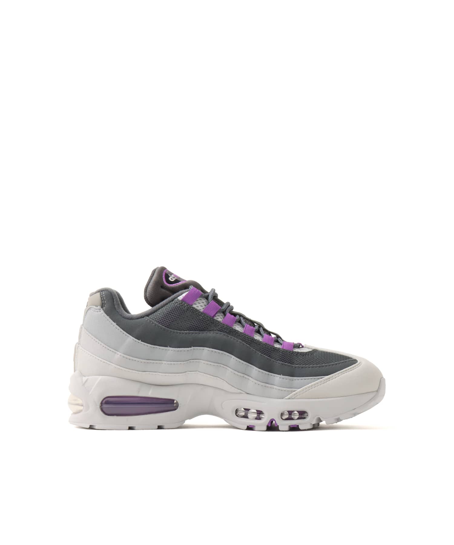 NIKE AIR MAX 95 BIGBUBBLE PHOTON DUST/BRIGHT VIOLET-DARK GREYの画像