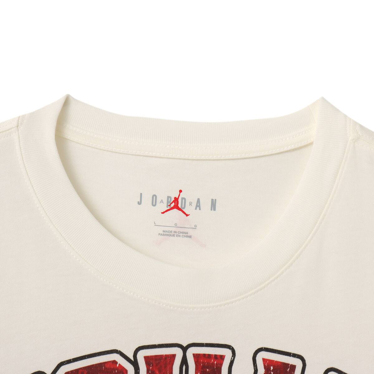 JORDAN BRAND M JORDAN FLIGHT ESS GFX OVSZ SS CRW SAIL/VARSITY RED/VARSITY REDの画像