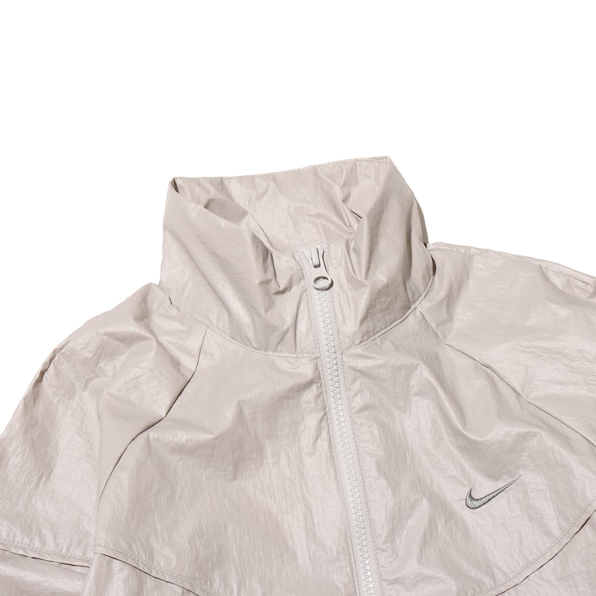 NIKE AS W NSW NK WR WVN JKT V2K LT IRON ORE/FLAT PEWTER の画像